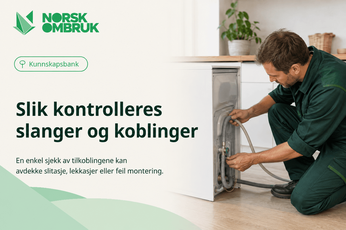 Slik kontrolleres slanger og koblinger - Norskombruk.no