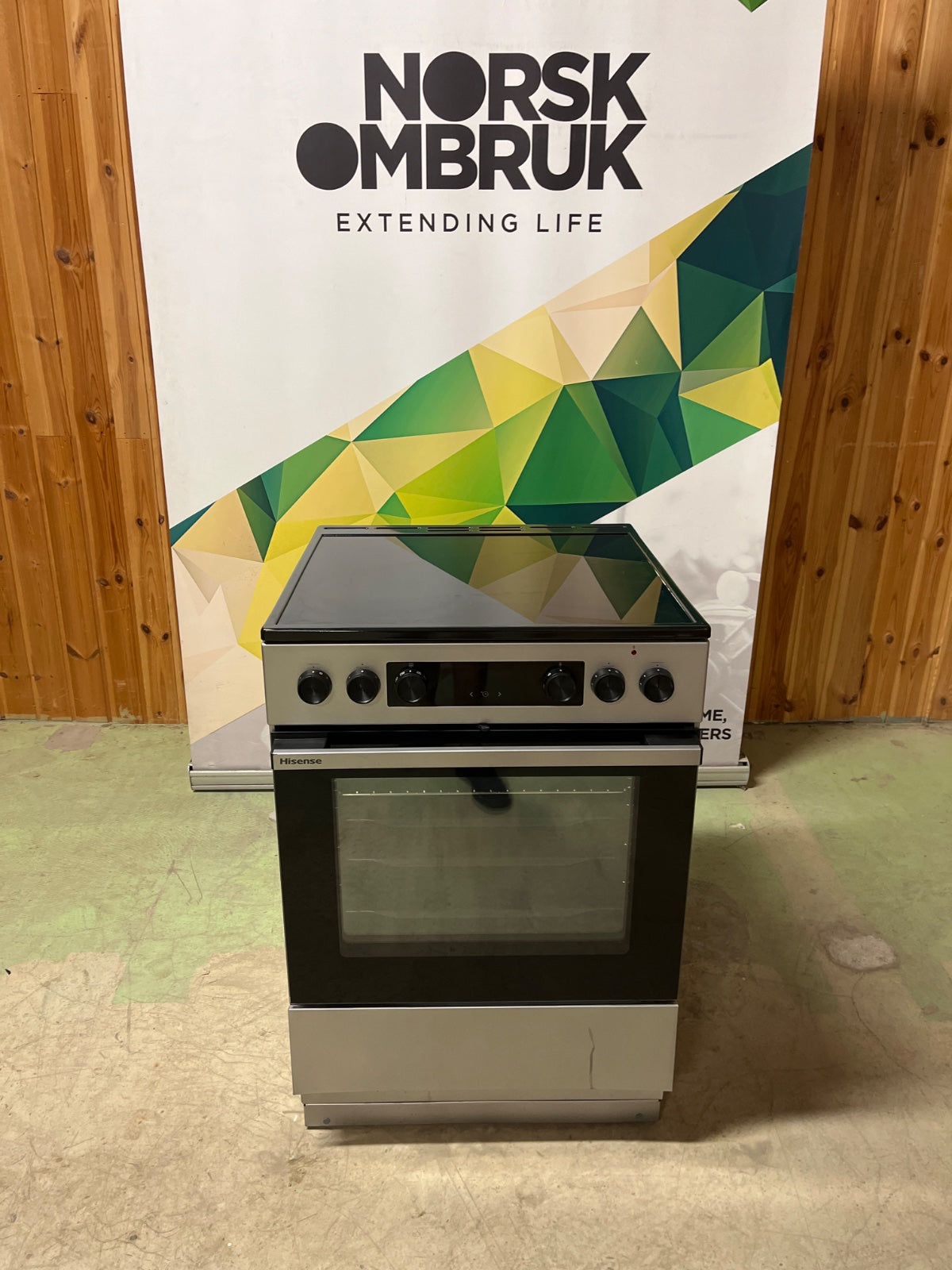 Hisense HCC8647SB komfyr