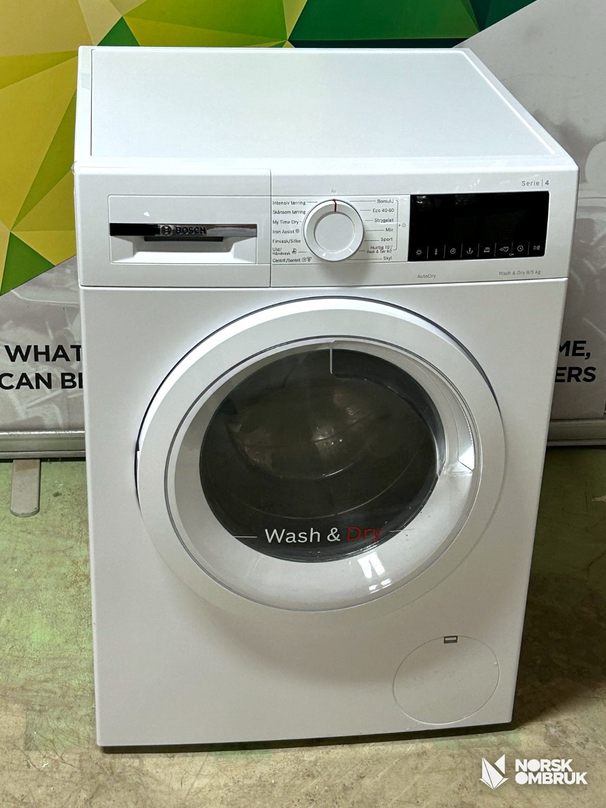 Bosch WNA134L0SN Vask&tørk
