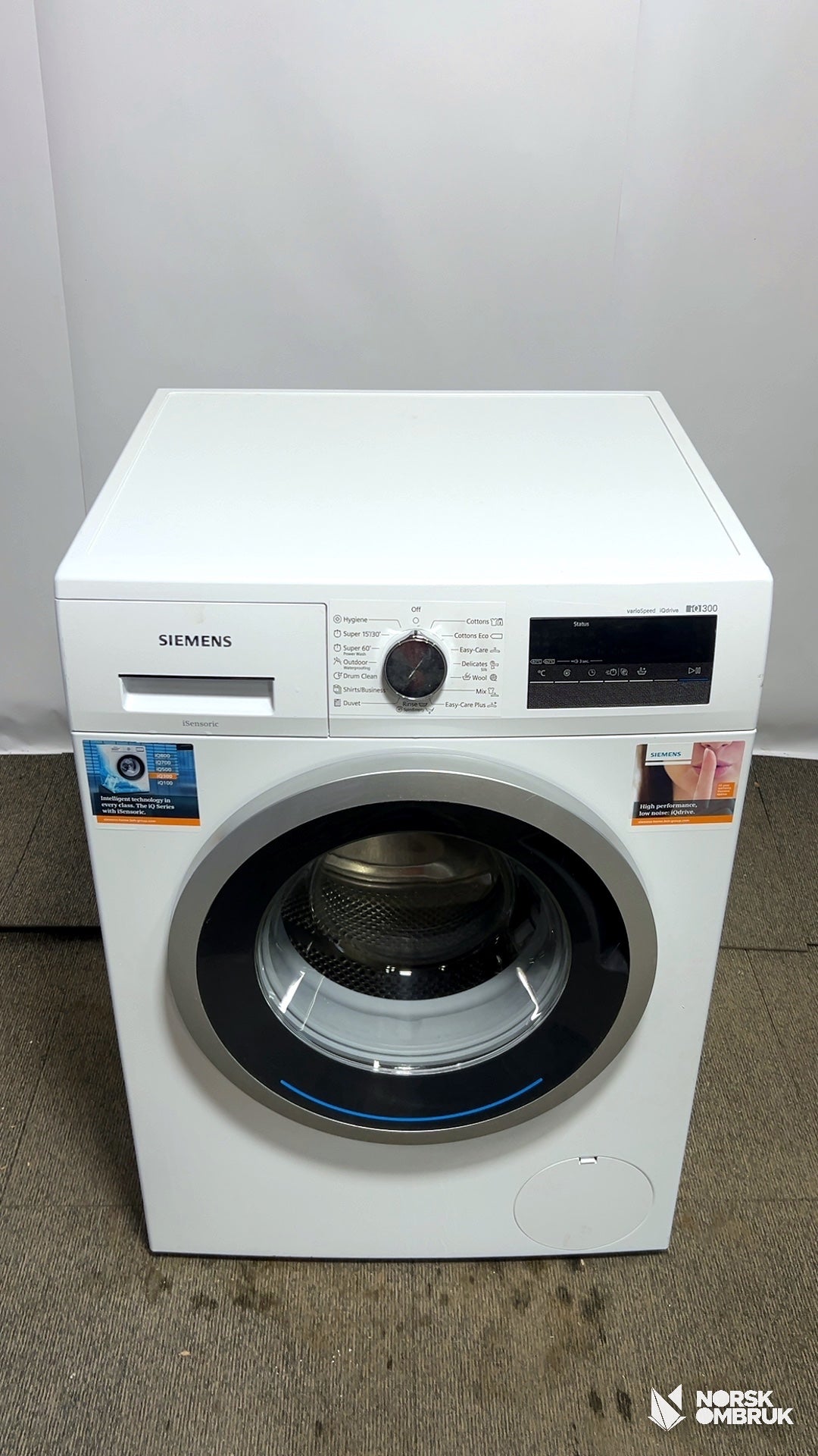 Siemens WM14N1B8DN vaskemaskin