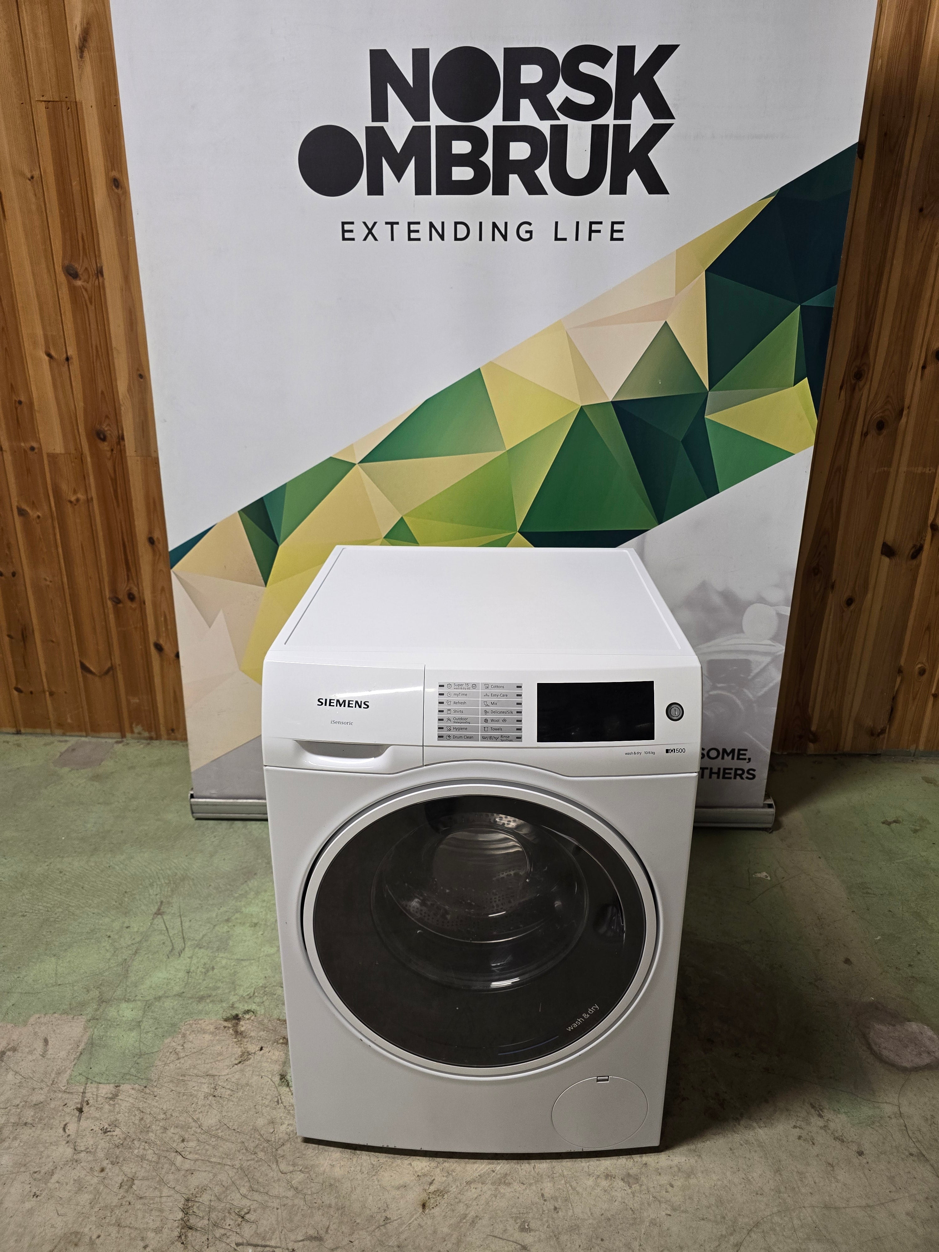 Siemens WD14U5O1DN Vask & tørk