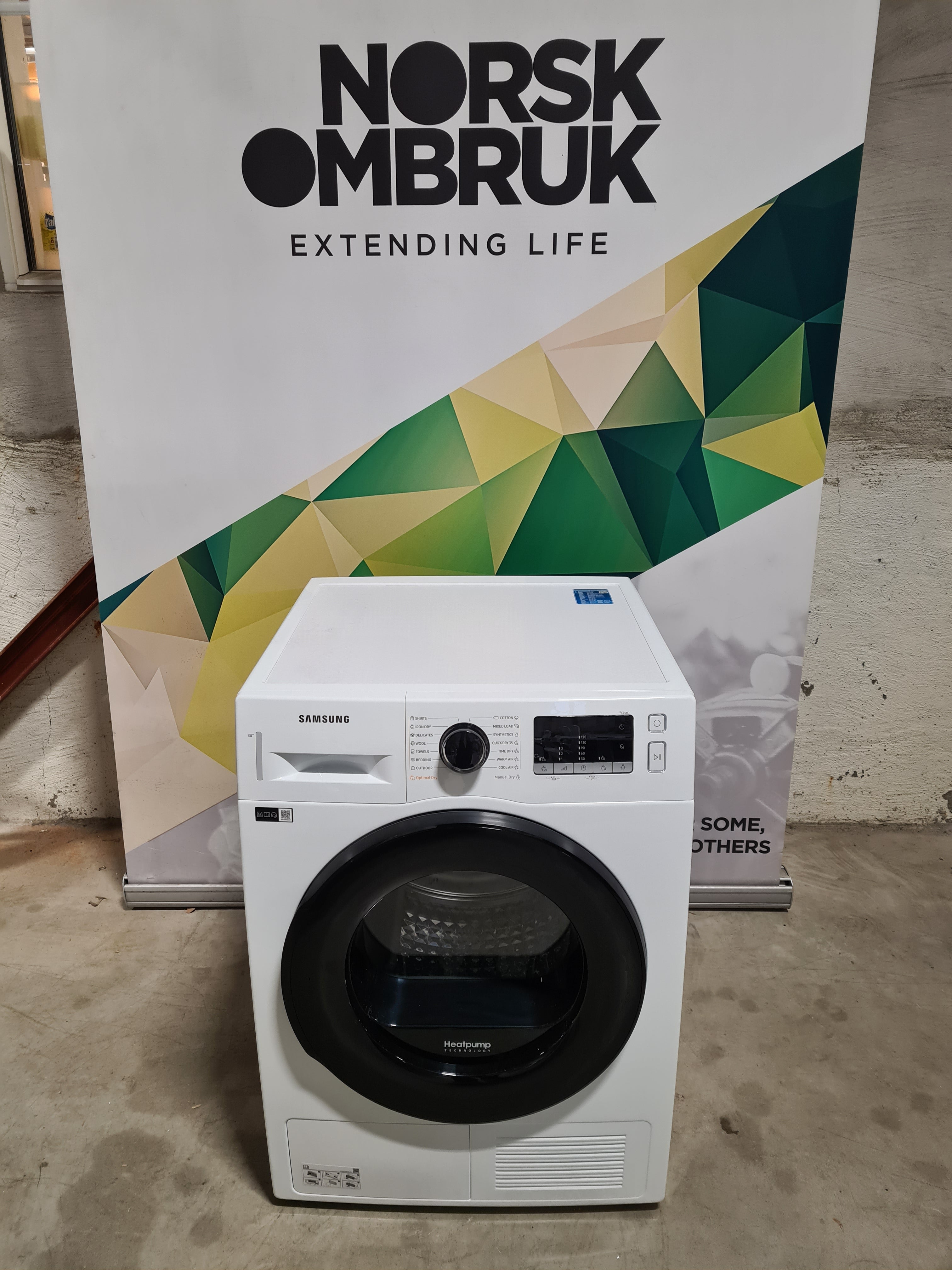 Samsung DV5000T tørketrommel DV95TA040AE