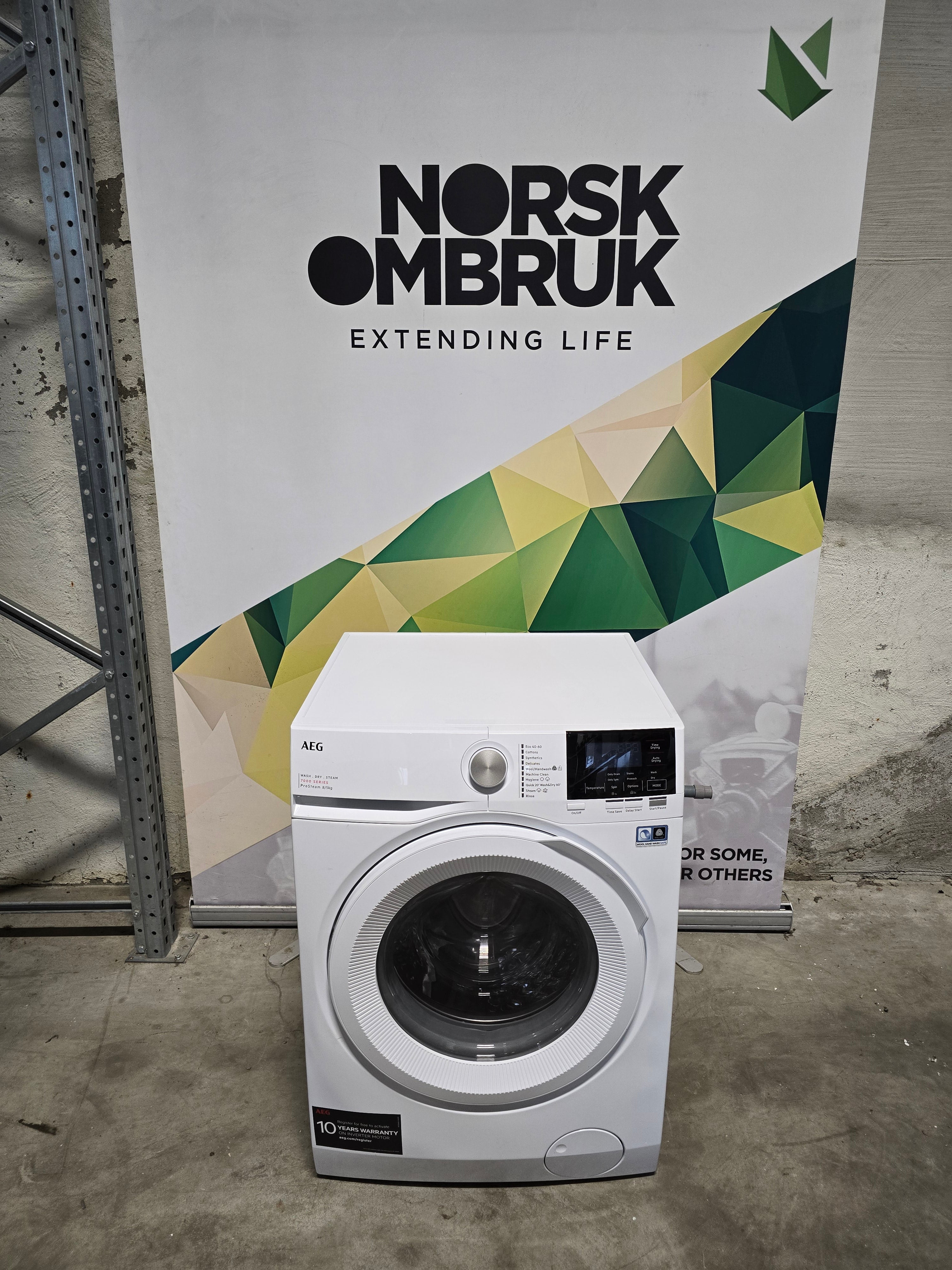 AEG 7000 Series Vask/tørk LWR722O84G