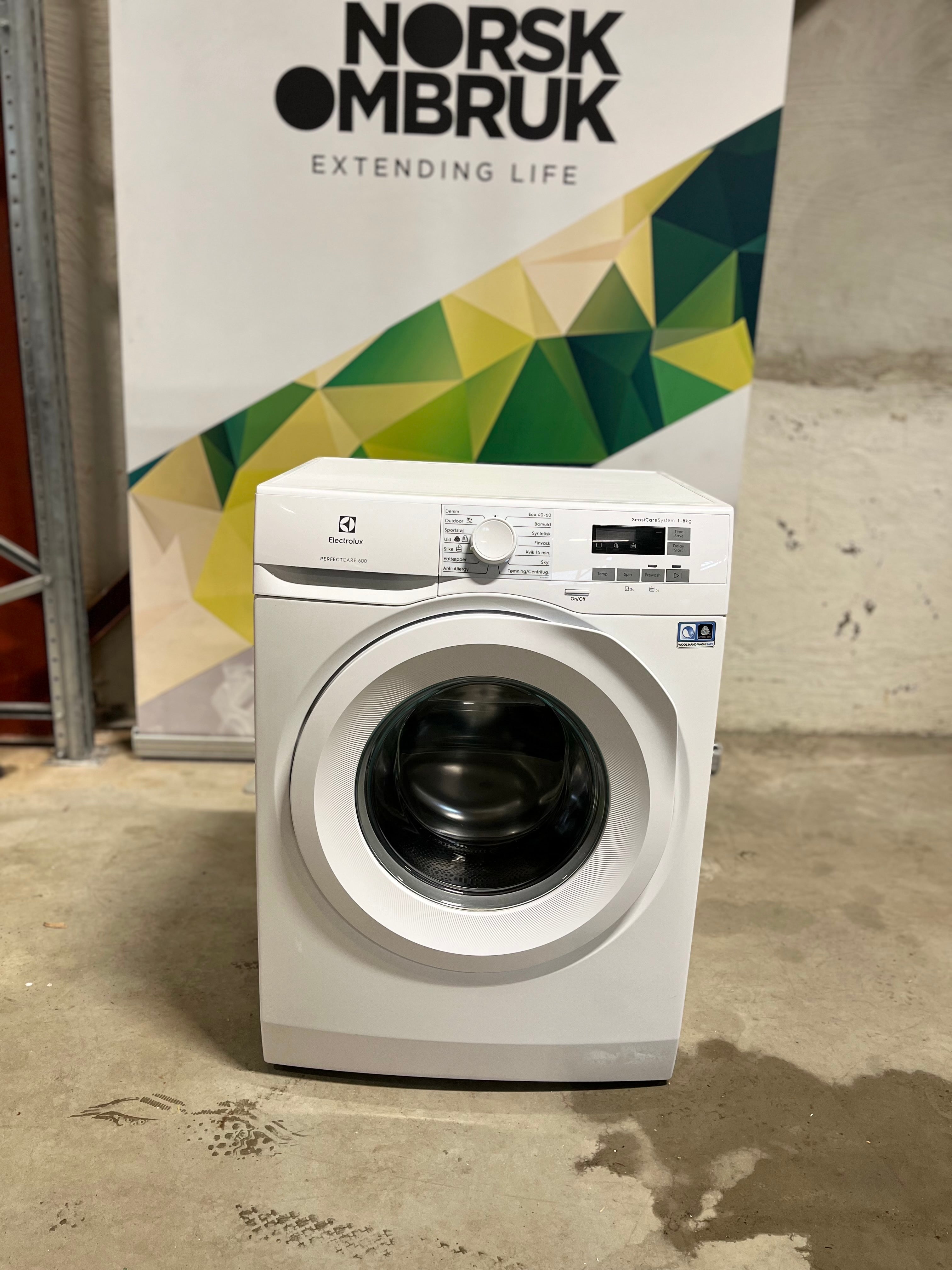 Electrolux EW6F4248K5 Vaskemaskin 8kg