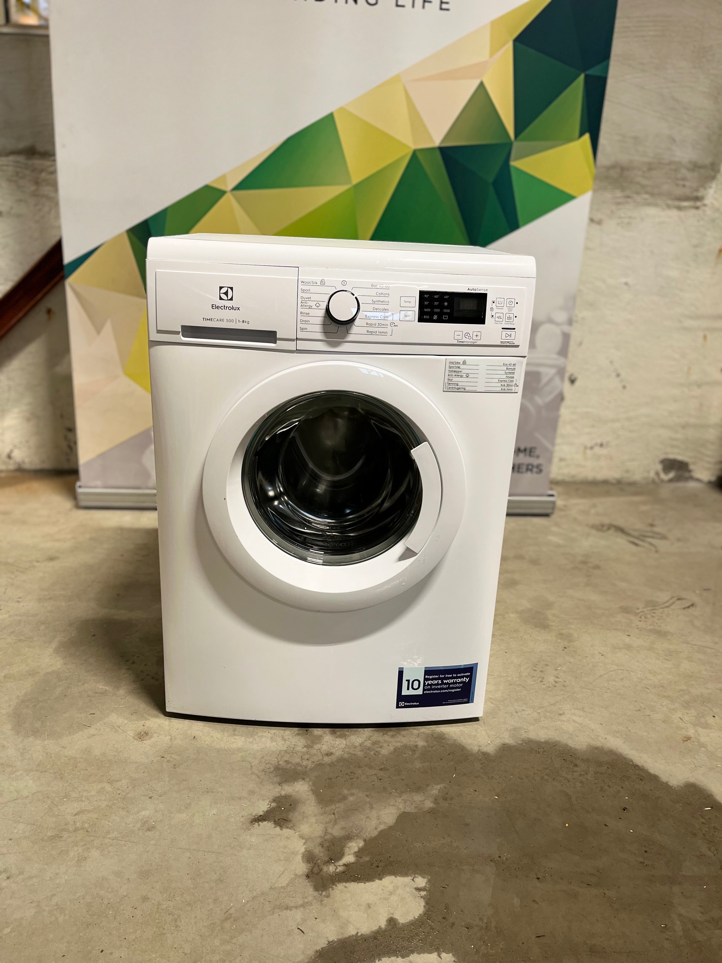 Electrolux Vaskemaskin EW2F3168R6 500 TimeCare