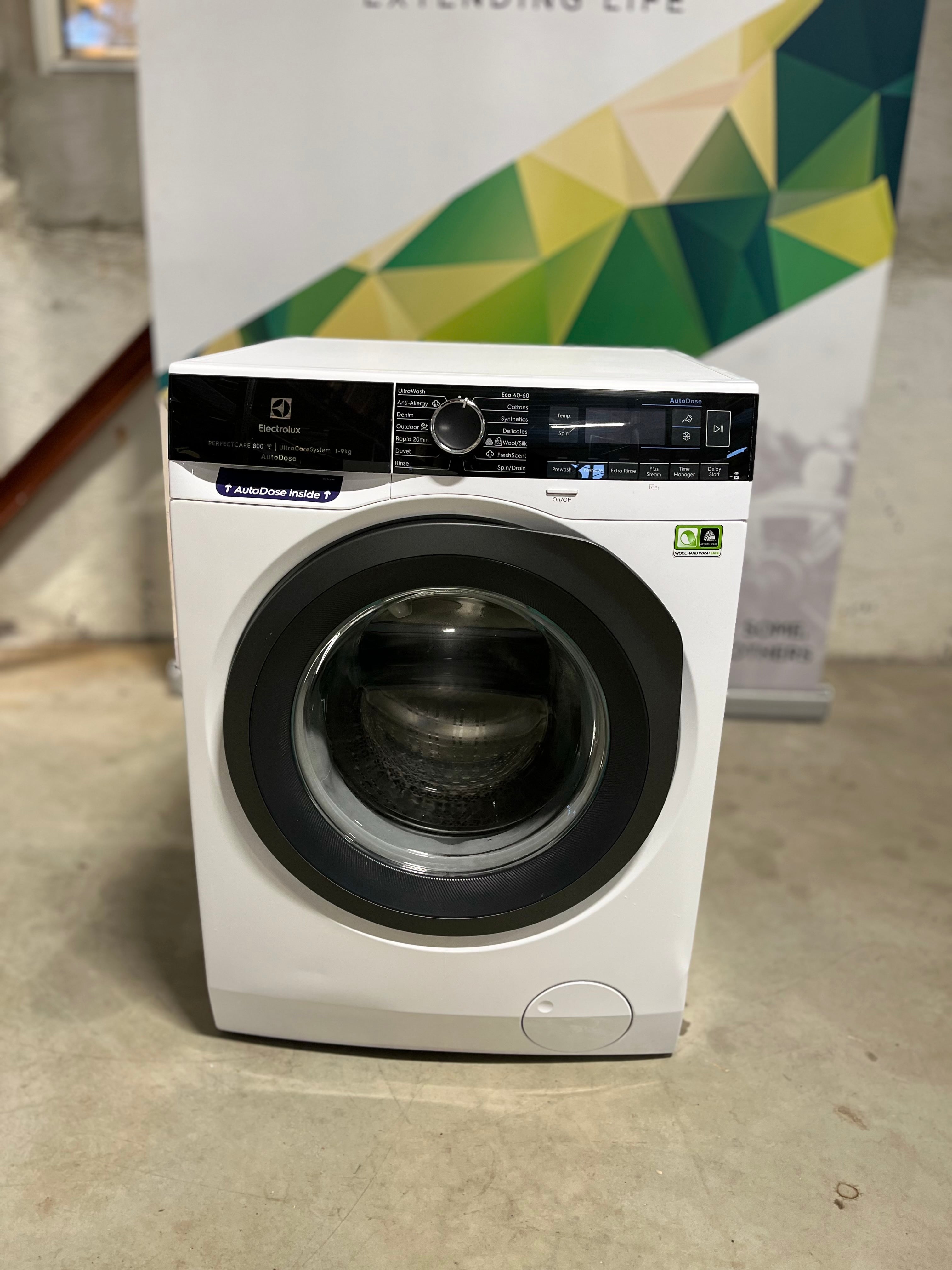 Electrolux PerfectCare 800 vaskemaskin 9kg EW8F8669Q9