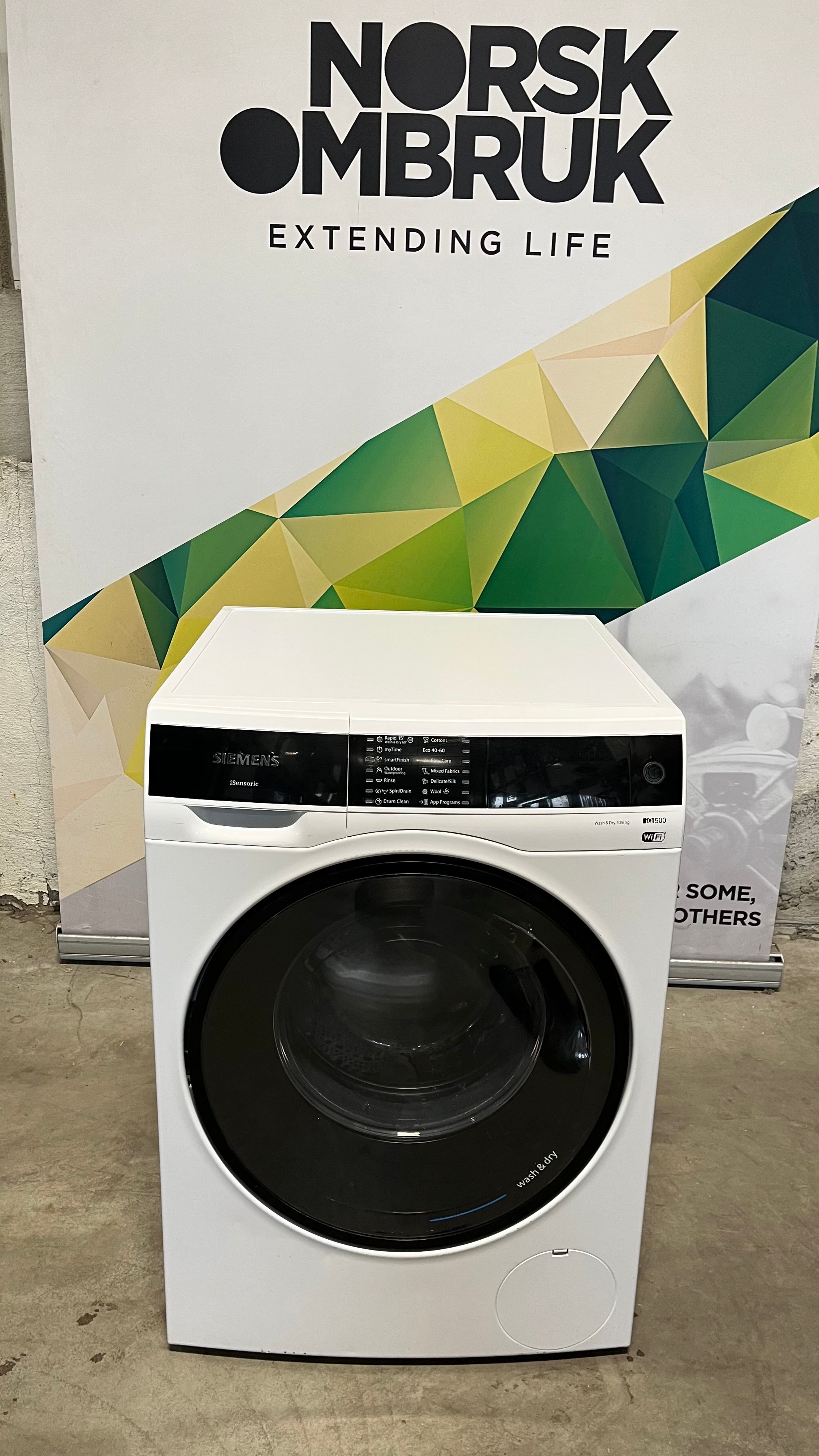 Siemens IQ500 WD4HU541DN Vask&Tørk