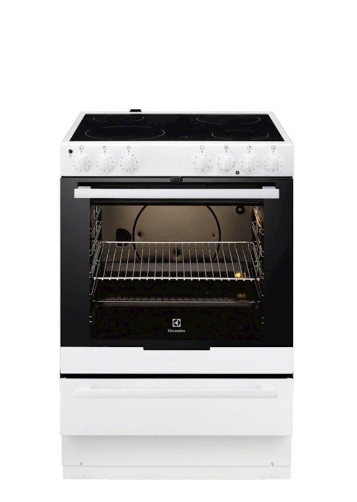 Electrolux keramisk komfyr EKC6111AOW