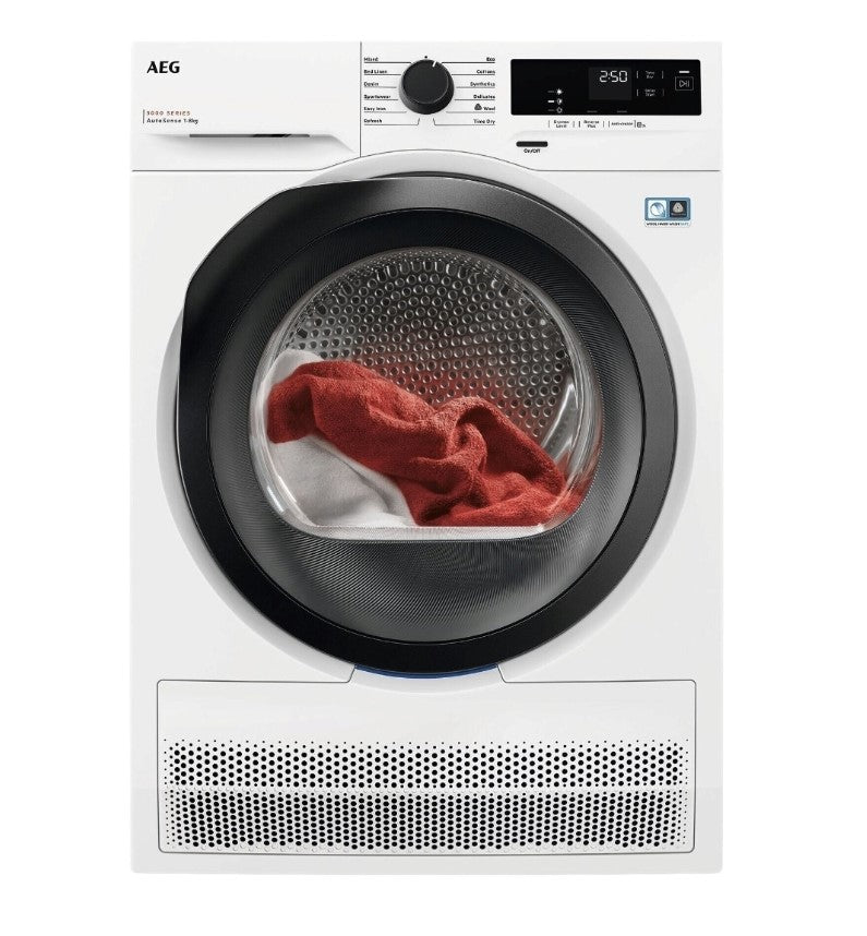 AEG 5000 - serie TS511P85P tørketrommel Varmepumpetørketrommel - Norskombruk.no