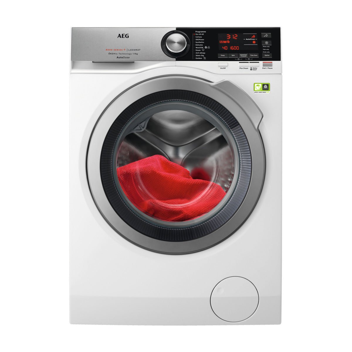 AEG 8000 Series L8FQS968E Vaskemaskin Vaskemaskin - Norskombruk.no