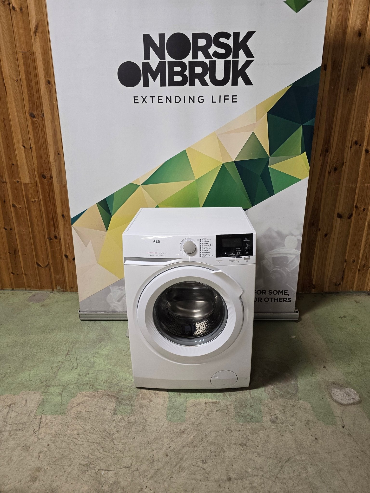 AEG L6FBP863G vaskemaskin Vaskemaskin - Norskombruk.no