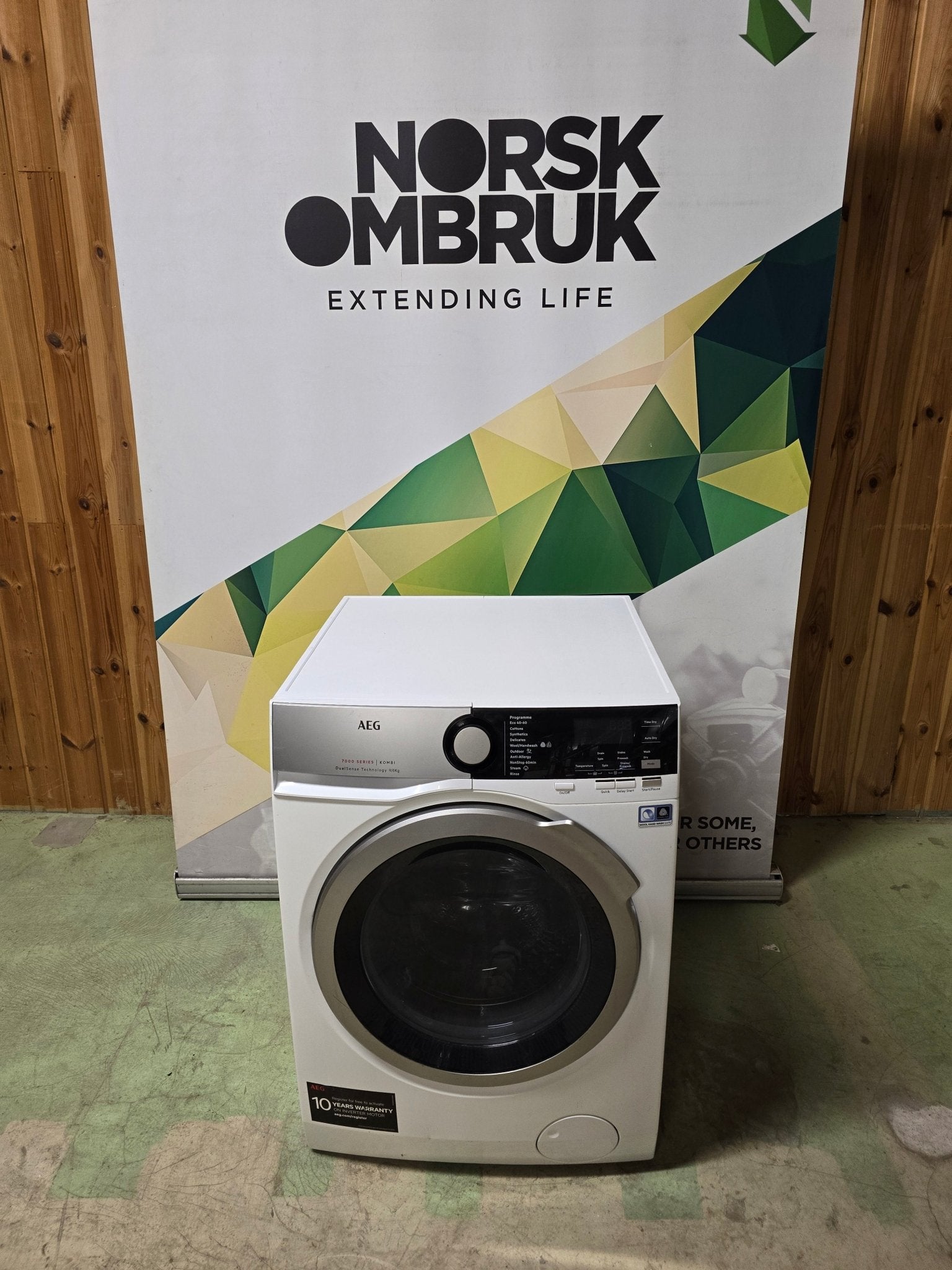 AEG L7WSP964E1 vask/tørk Vask&tørk - Norskombruk.no