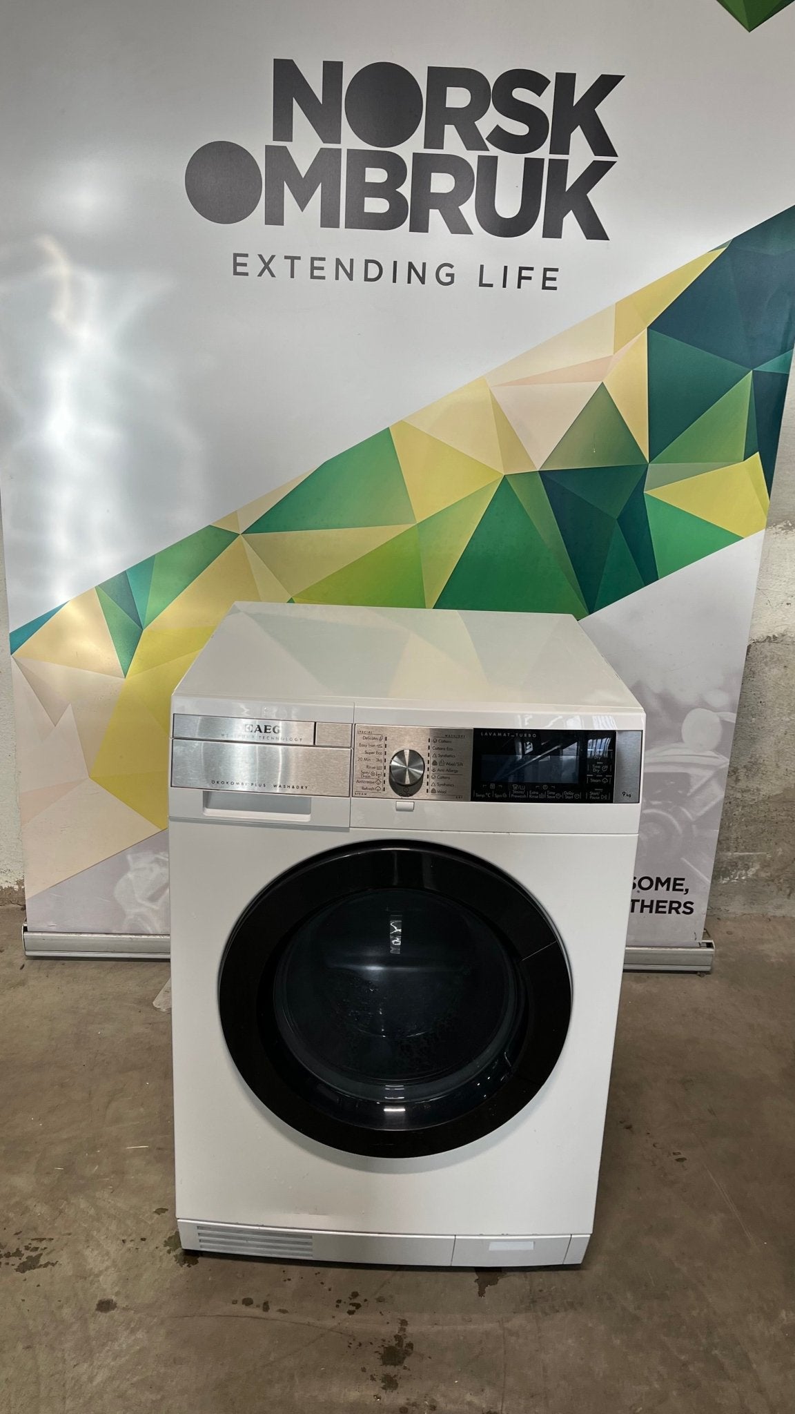 AEG vask&tørk L99695HWD Vask&tørk - Norskombruk.no