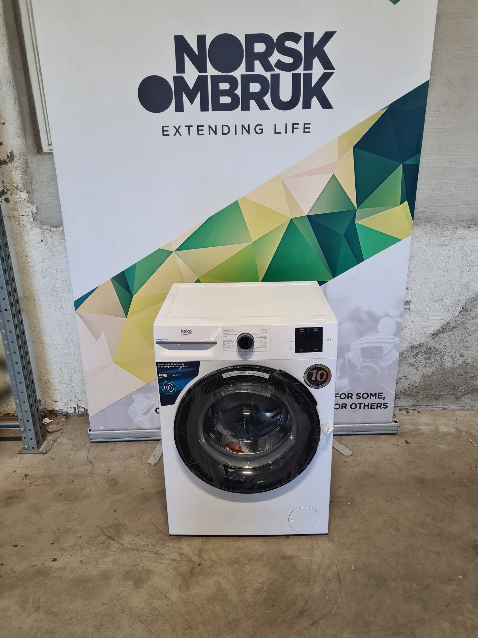 Beko BM3WT48415W Vaskemaskin Vaskemaskin - Norskombruk.no