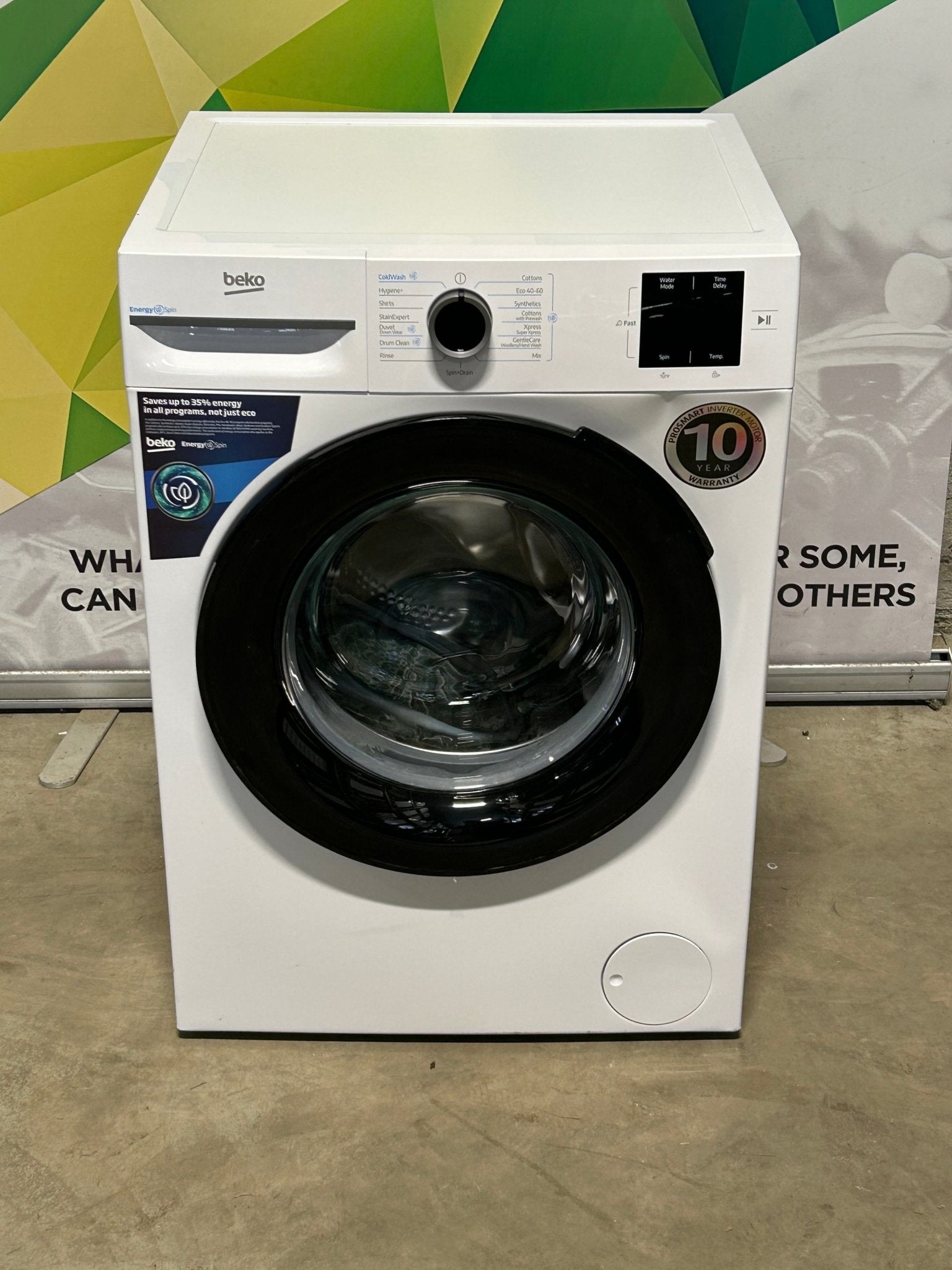 Beko KBM3WFT31041W frontmatet vaskemaskin Vaskemaskin - Norskombruk.no