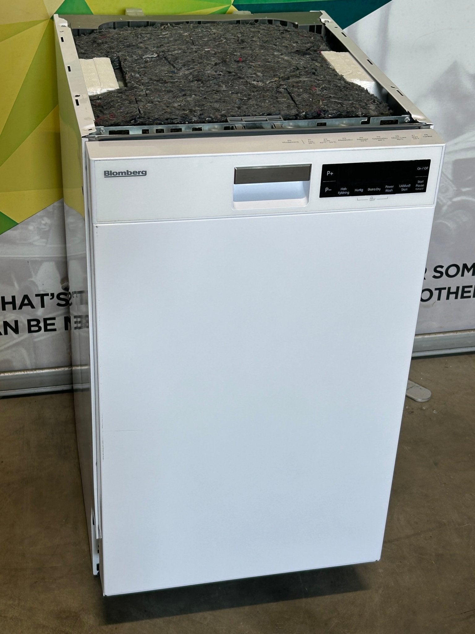 Blomberg oppvaskmaskin GUS28S22W (Hvit 45cm) Oppvaskmaskin - Norskombruk.no