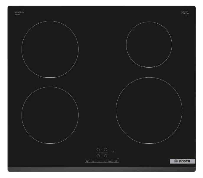 Bosch induksjonstopp PIE631BB5E (Sort) Platetopp - Norskombruk.no