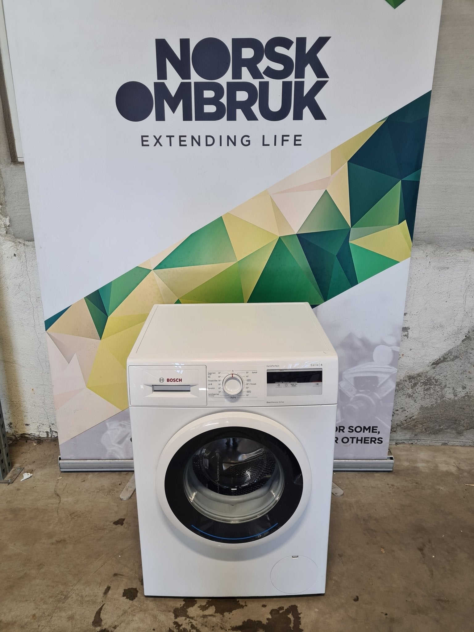 Bosch Serie 4 vaskemaskin WAN280L7SN Vaskemaskin - Norskombruk.no