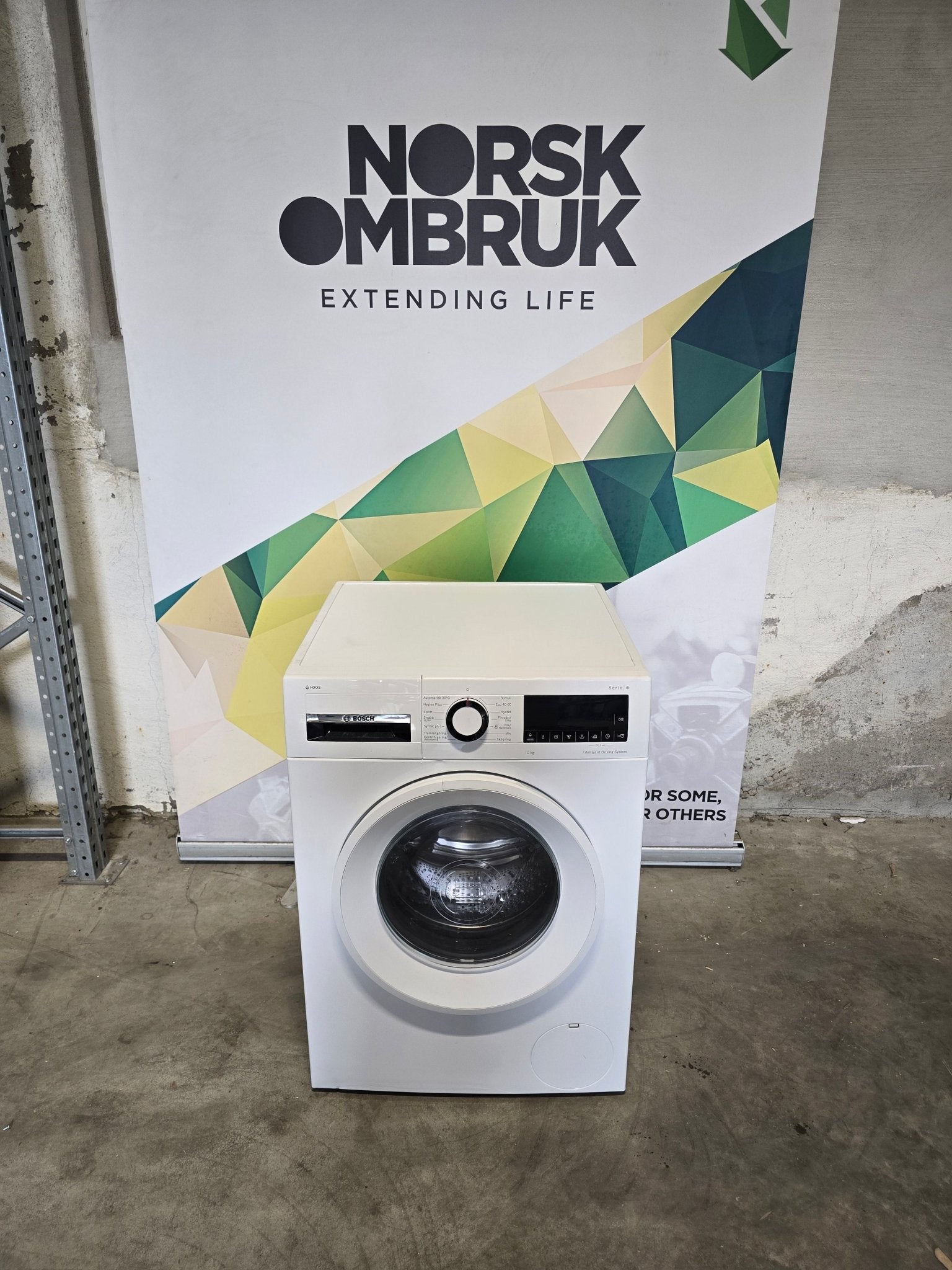 Bosch Serie 6 WGG254AASN iDos Vaskemaskin Vaskemaskin - Norskombruk.no