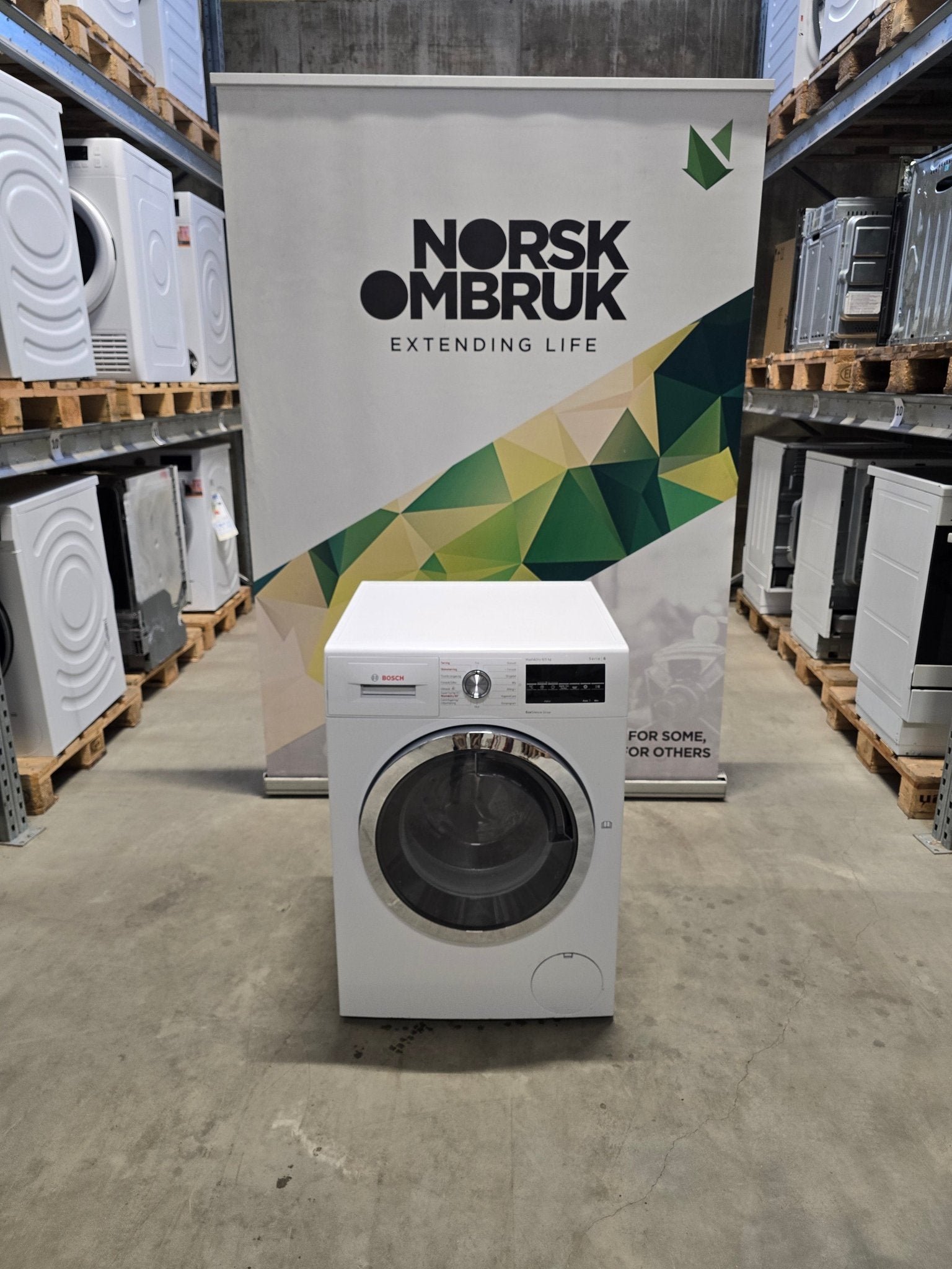 Bosch vask&tørk WVG30441SN Vaskemaskin + tørketrommel - Norskombruk.no