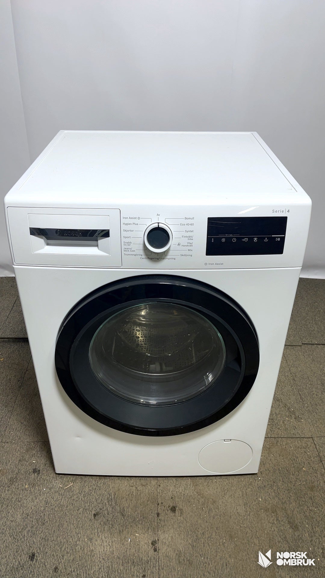 Bosch WAN2822ESN vaskemaskin Vaskemaskin - Norskombruk.no
