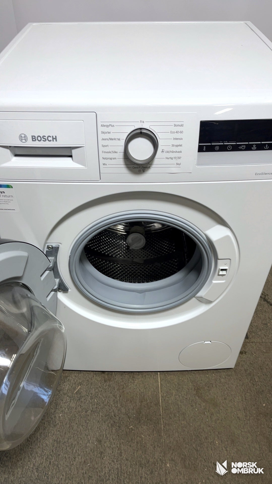 Bosch WAN2823BSN vaskemaskin Vaskemaskin - Norskombruk.no