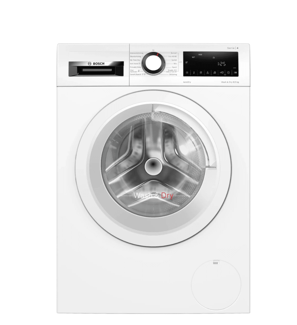 Bosch WNA134L0SN Vask&tørk Vask&tørk - Norskombruk.no