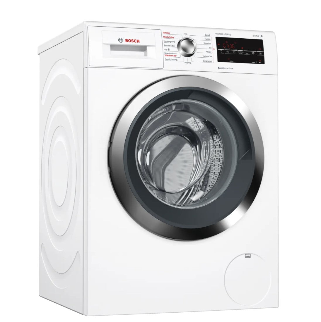 Bosch WVG30444SN vaskemaskin med tørketrommel Vask&tørk - Norskombruk.no