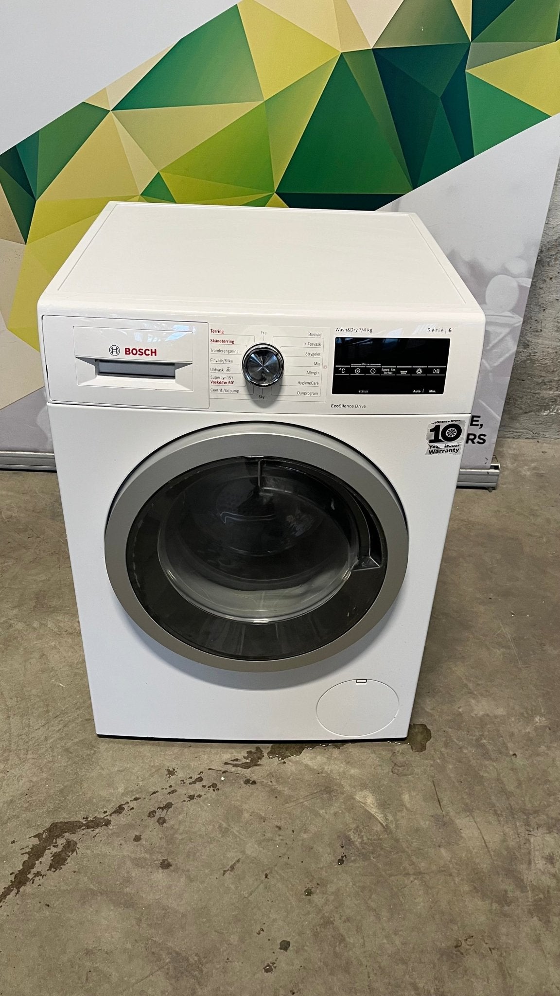 Bosch WVG30444SN vaskemaskin med tørketrommel Vask&tørk - Norskombruk.no