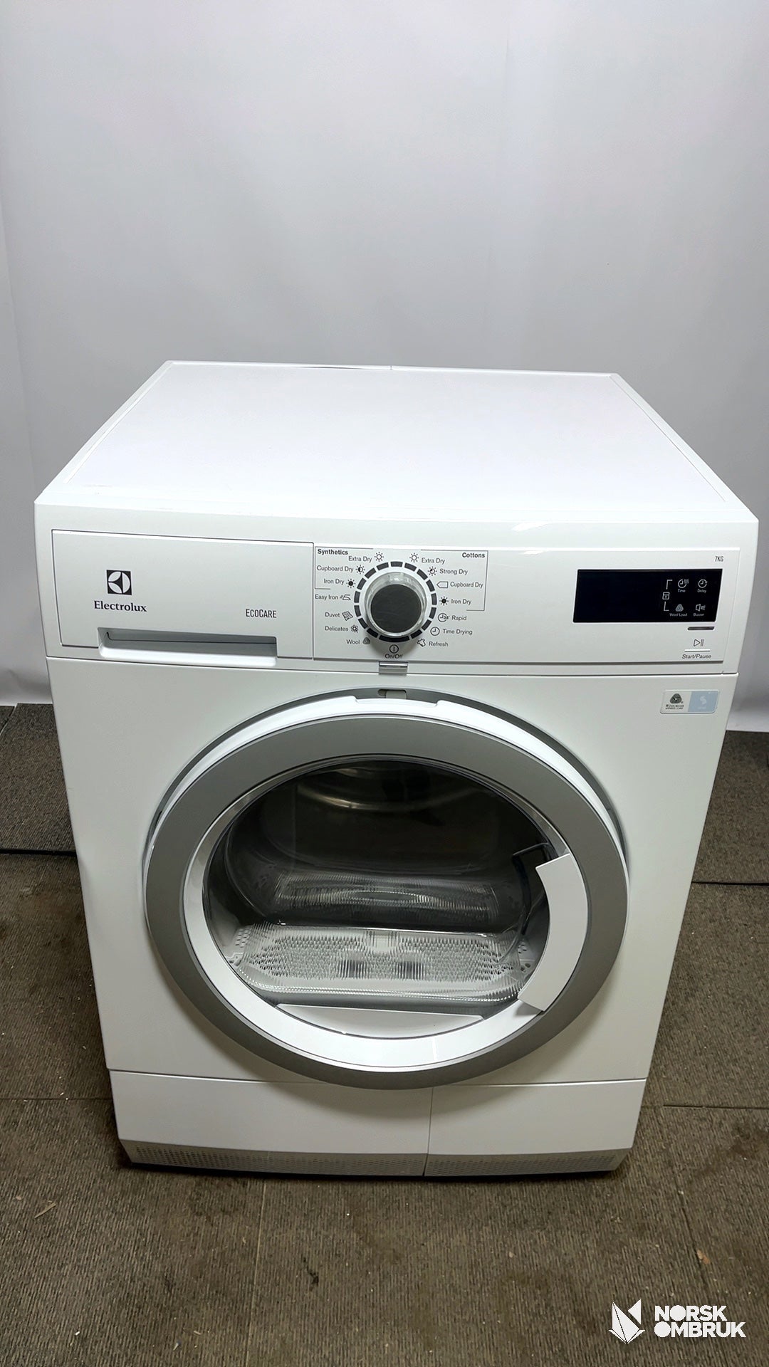 Electrolux EDH3676GW3 vaskemaskin Vaskemaskin - Norskombruk.no
