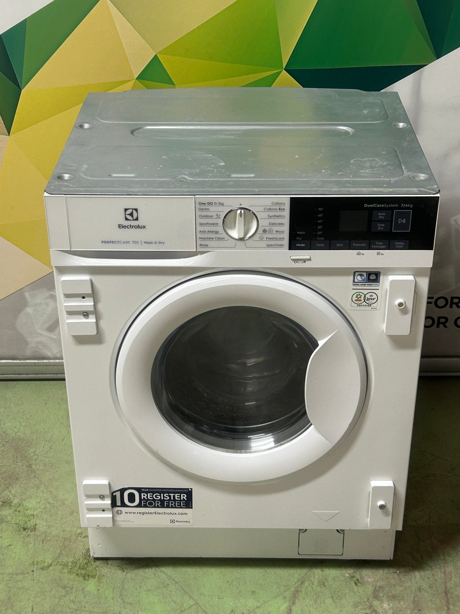 Electrolux Integrert vask/tørk EW7F5247A4 Vask&tørk - Norskombruk.no