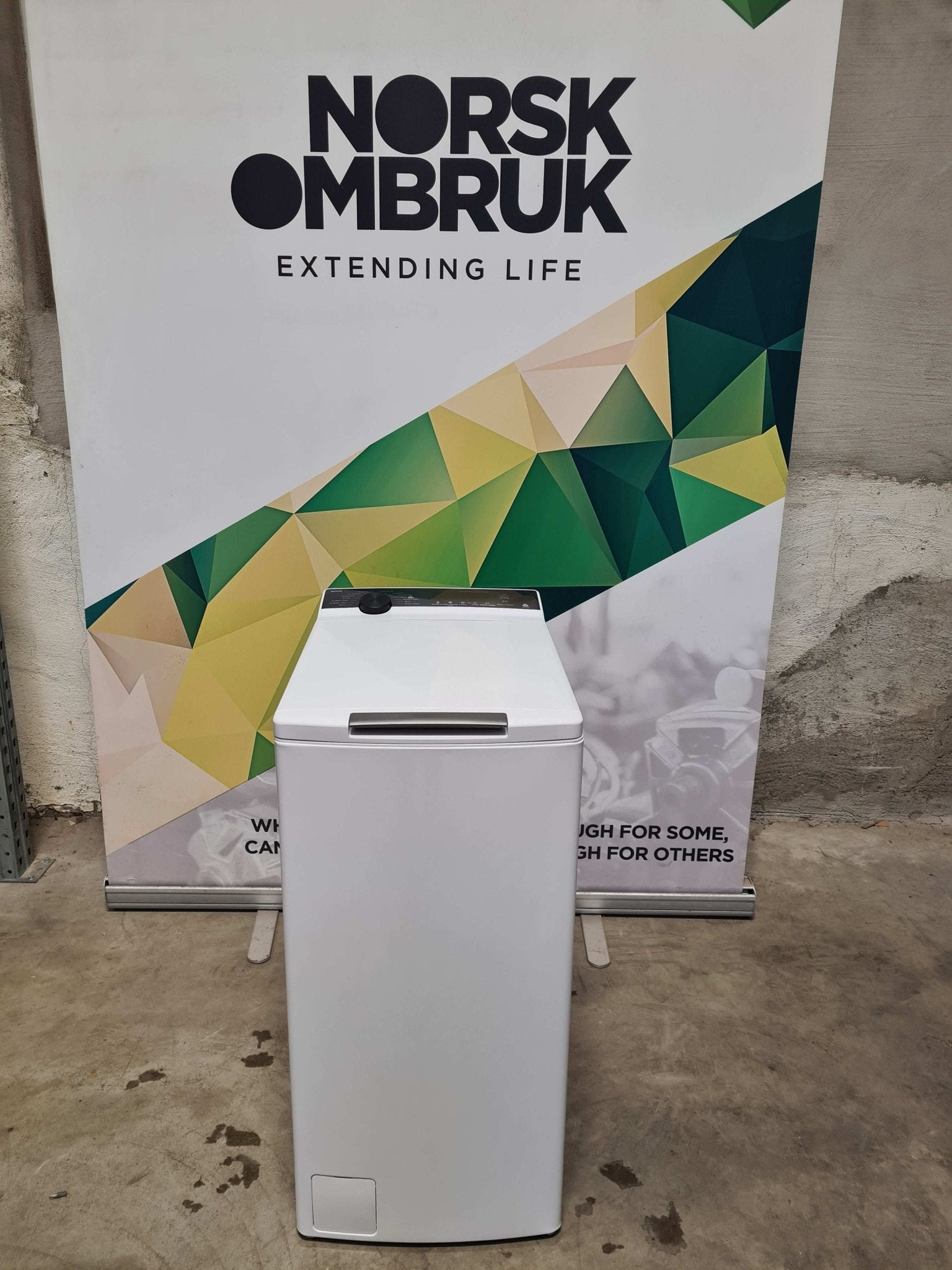 Epoq toppmatet vaskemaskin ETL813W23 Toppmatet Vaskemaskin - Norskombruk.no