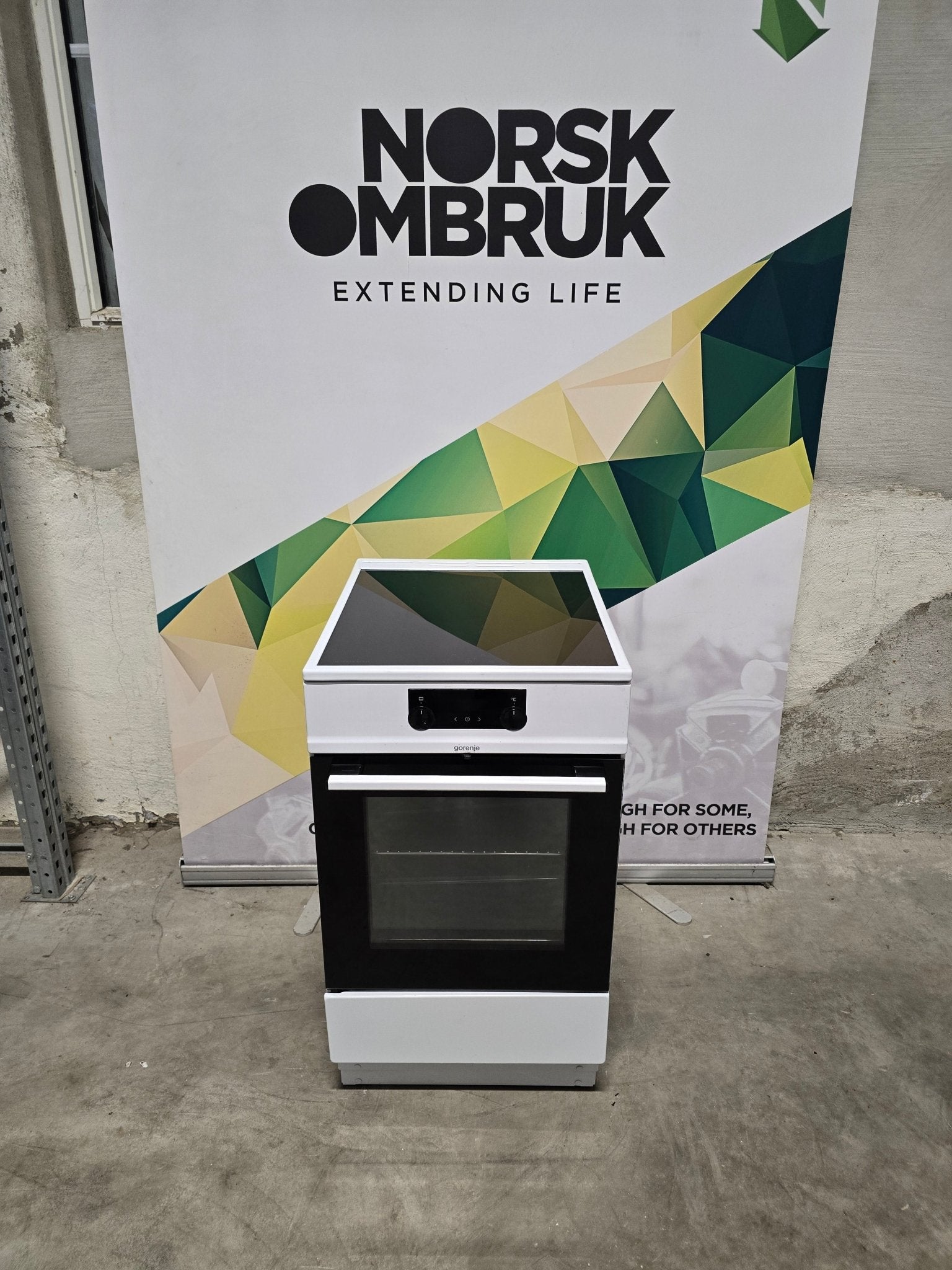 Gorenje Advanced 50cm Induksjonskomfyr EIT8535WPD Induksjonskomfyr - Norskombruk.no