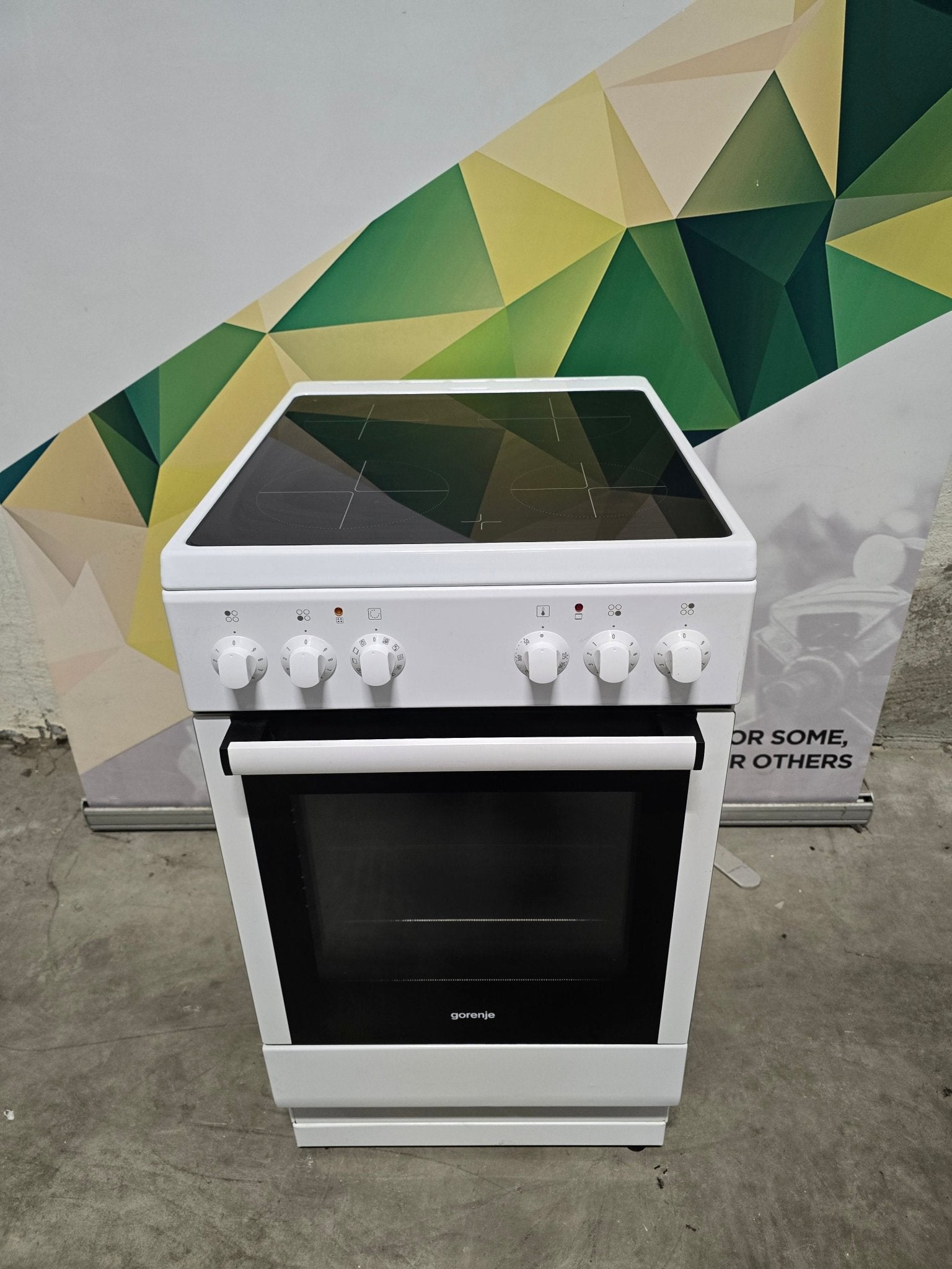 Gorenje EC9239W 50cm Keramisk Komfyr Keramisk Komfyr - Norskombruk.no