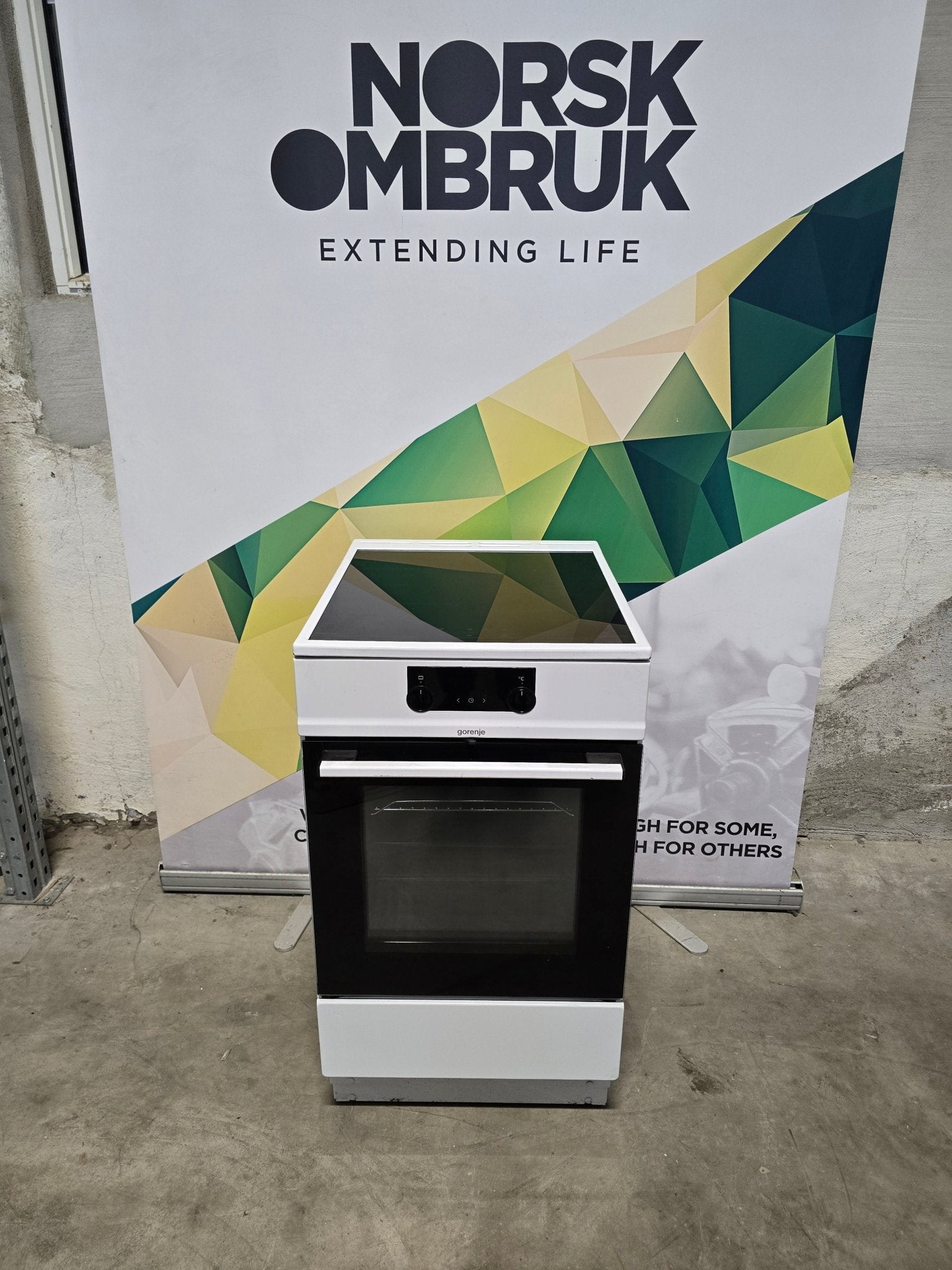 Gorenje induksjonskomfyr EIT8546WP (50cm) Induksjonskomfyr - Norskombruk.no