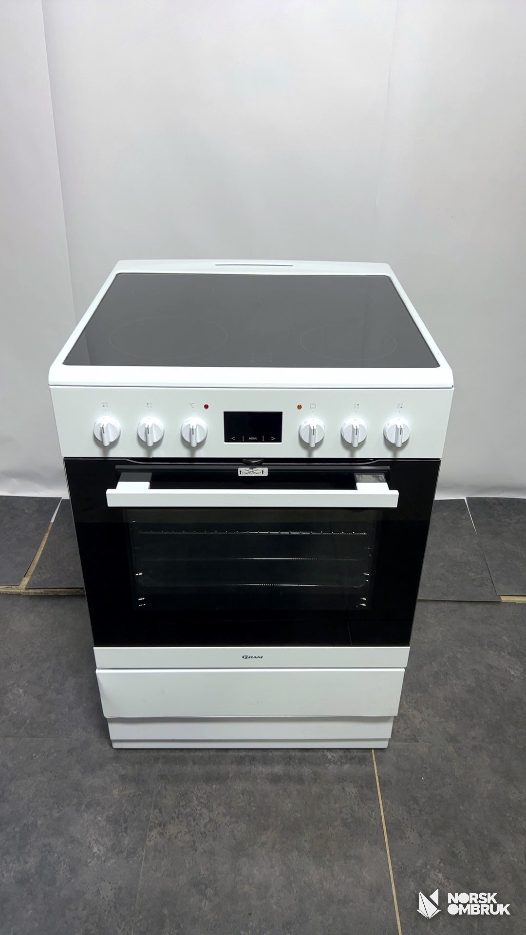 Gram CC 56350 V keramisk komfyr Komfyr - Norskombruk.no