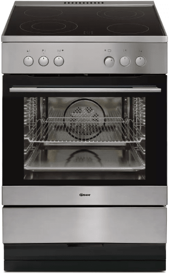 Gram EK 17610 - 90 X Keramisk komfyr Keramisk Komfyr - Norskombruk.no