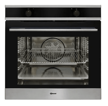 Gram IO 14610 - 90 X innbyggingsovn i rustfritt stål Integrert Stekeovn - Norskombruk.no