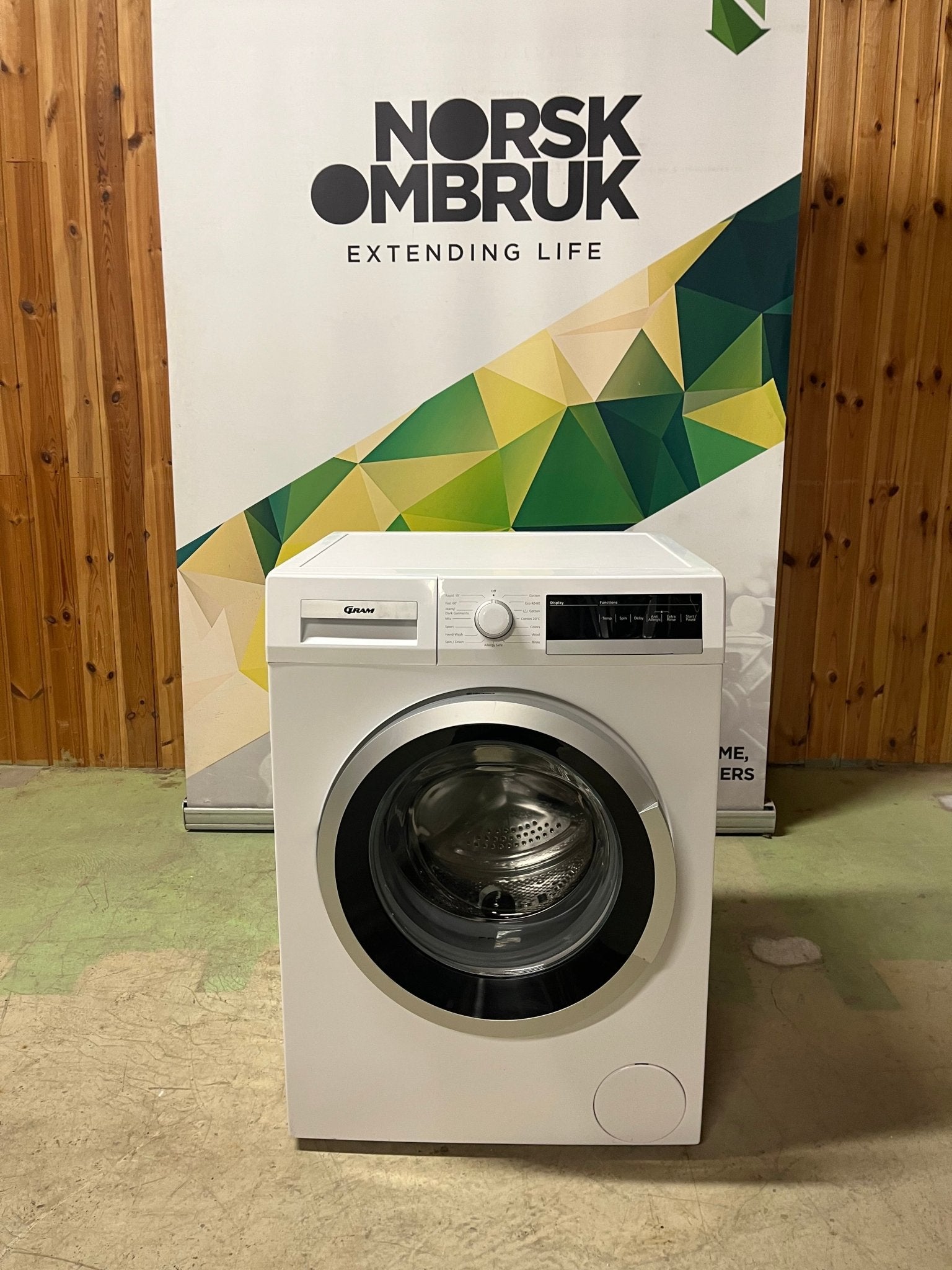 Gram vaskemaskin WDE 71814 - 90/1 Vaskemaskin - Norskombruk.no