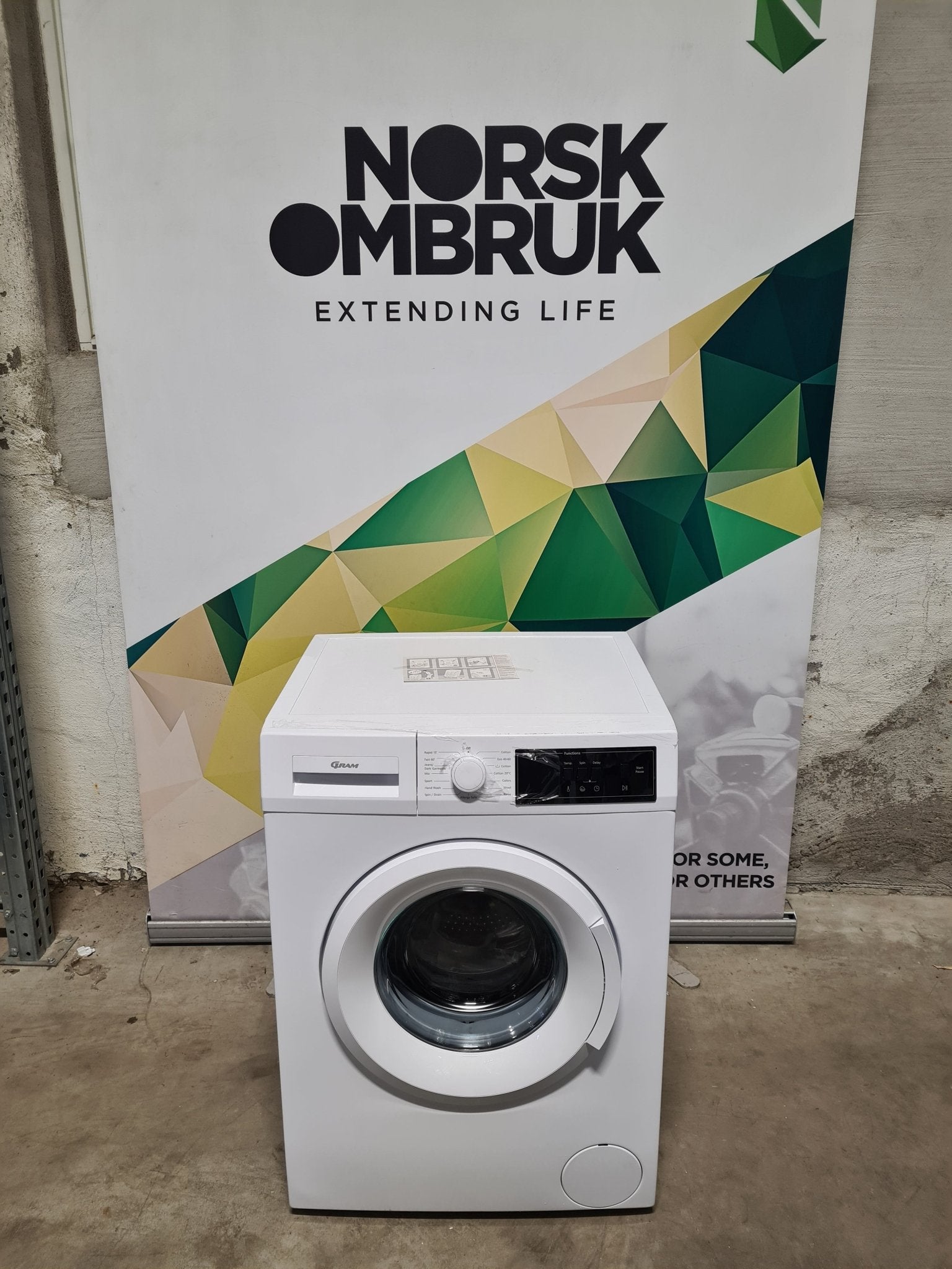 Gram vaskemaskin WDE70714 - 90/1 Vaskemaskin - Norskombruk.no