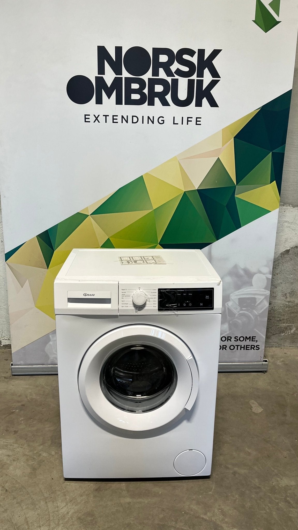 Gram vaskemaskin WDE70714 - 90/1 Vaskemaskin - Norskombruk.no