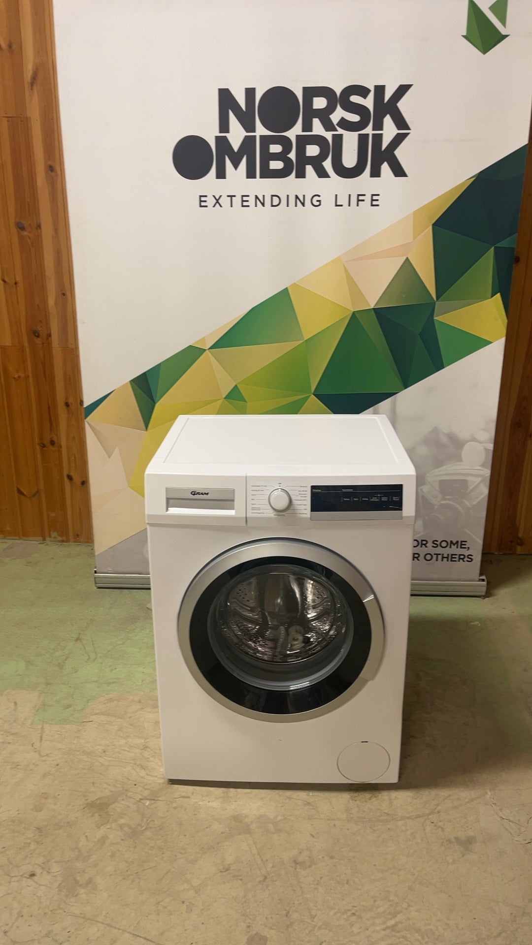 Gram WDE 71814‑90/1 vaskemaskin vaskemaskin - Norskombruk.no