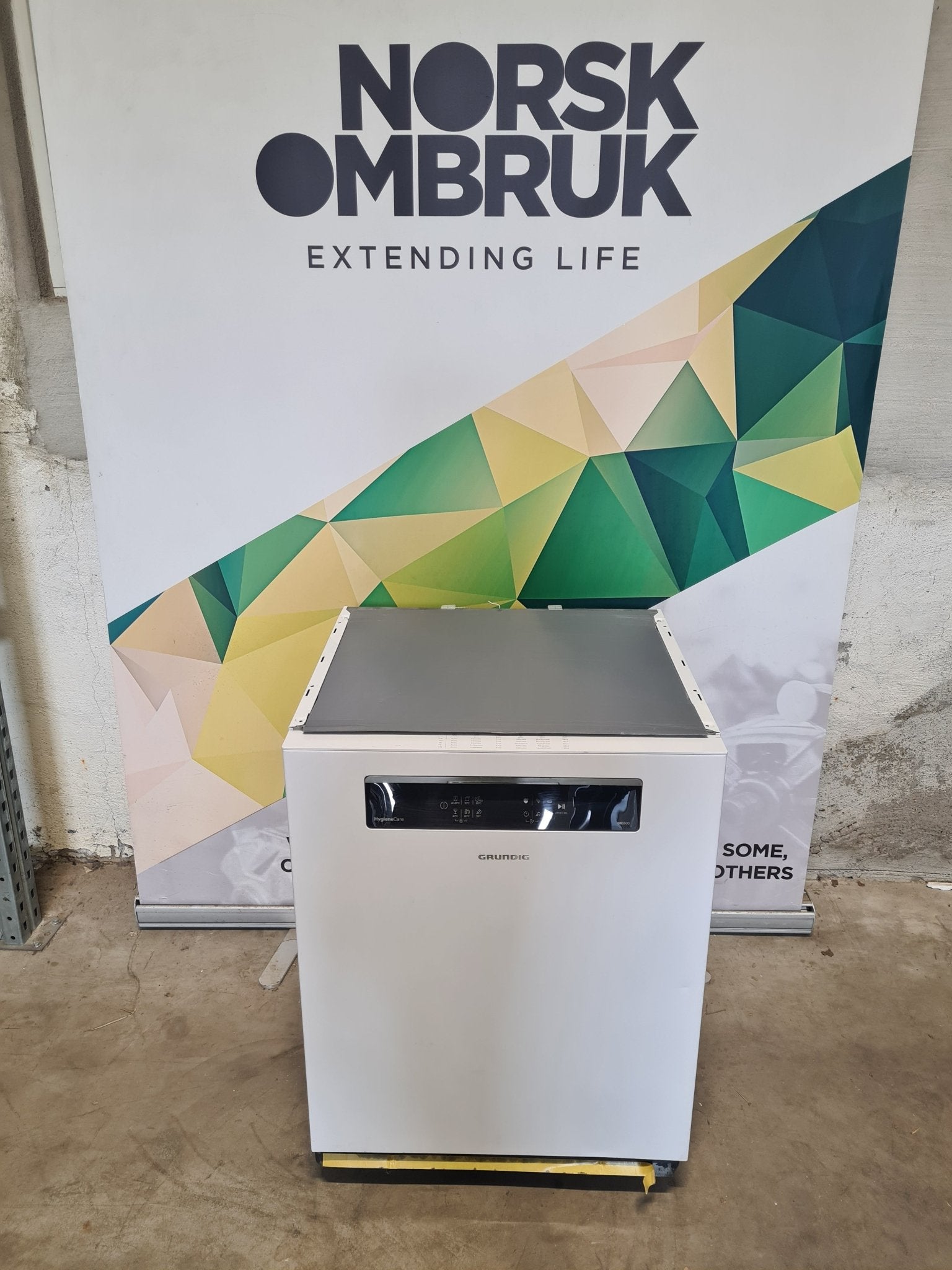 Grundig oppvaskmaskin GNUP4540W Oppvaskmaskin - Norskombruk.no