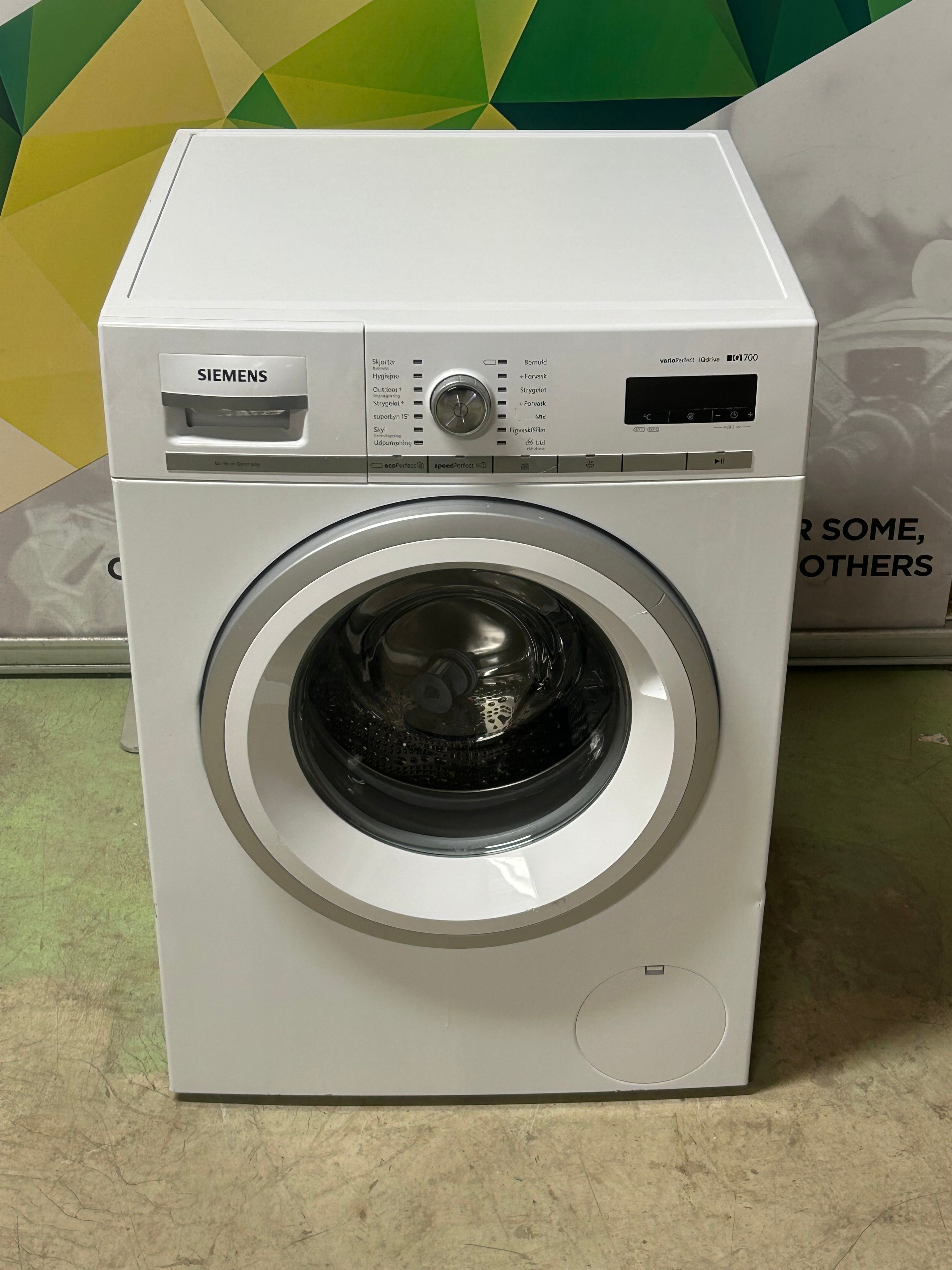 Siemens IQ700 iSensoric vaskemaskin WM16W468DN
