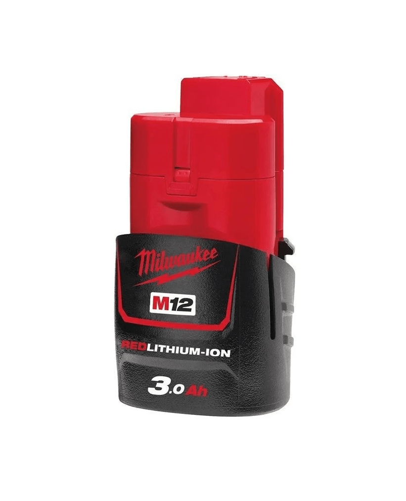 Milwaukee M12 B3 12V 3,0Ah REDLITHIUM Li - ion batteri Batteri - Norskombruk.no