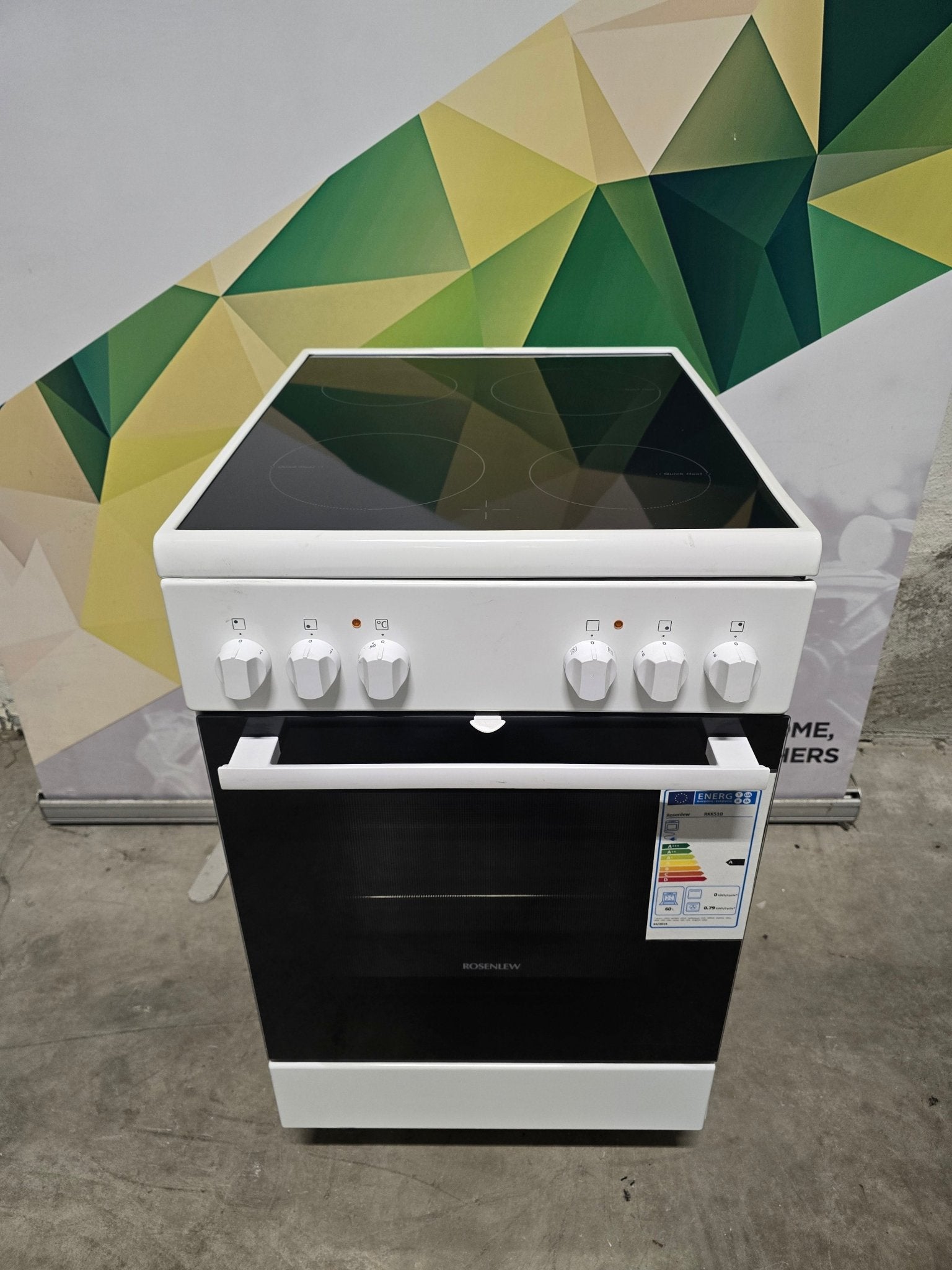 Rosenlew 50cm Keramisk komfyr Keramisk Komfyr - Norskombruk.no