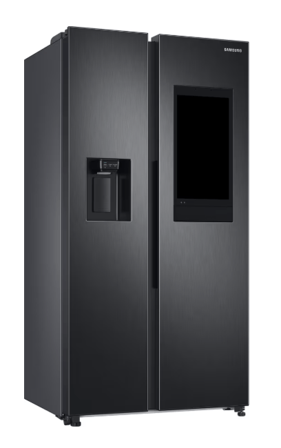 Samsung Family HUB kombiskap RS6HA8891B1/EF (sort) Side - by - side - Norskombruk.no