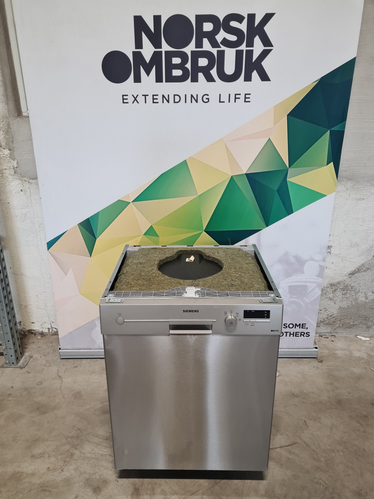 Siemens iQ100 opvaskmaskin SN414I01AS Oppvaskmaskin - Norskombruk.no