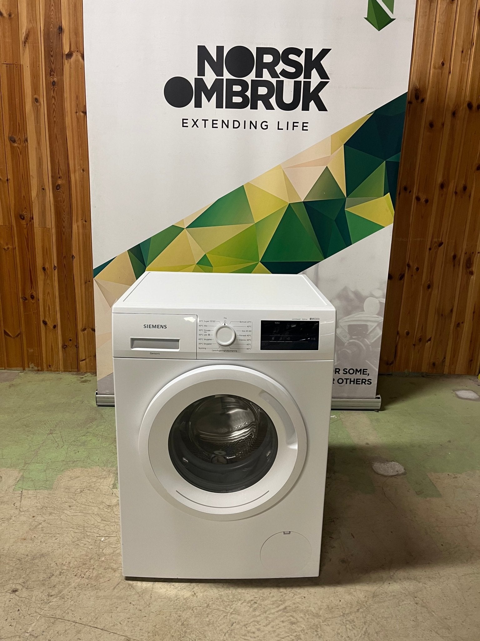 Siemens iQ300 vaskemaskin WM12N0L2DN Vaskemaskin - Norskombruk.no