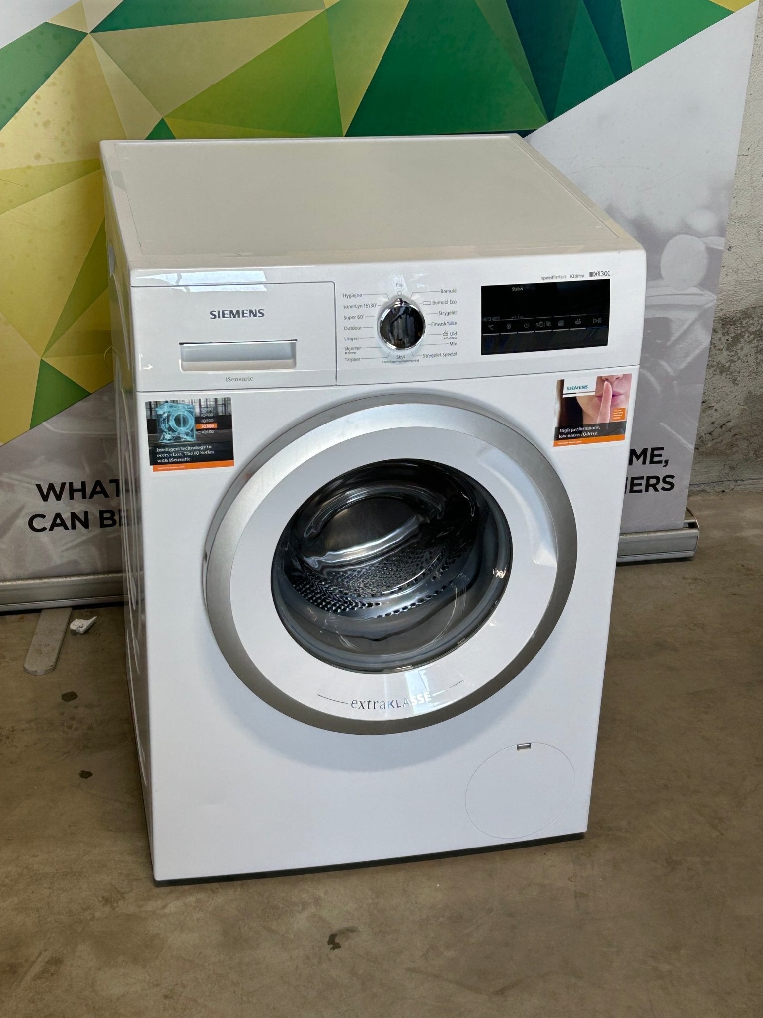 Siemens iQ300 vaskemaskin WM12N2C7DN Vaskemaskin - Norskombruk.no